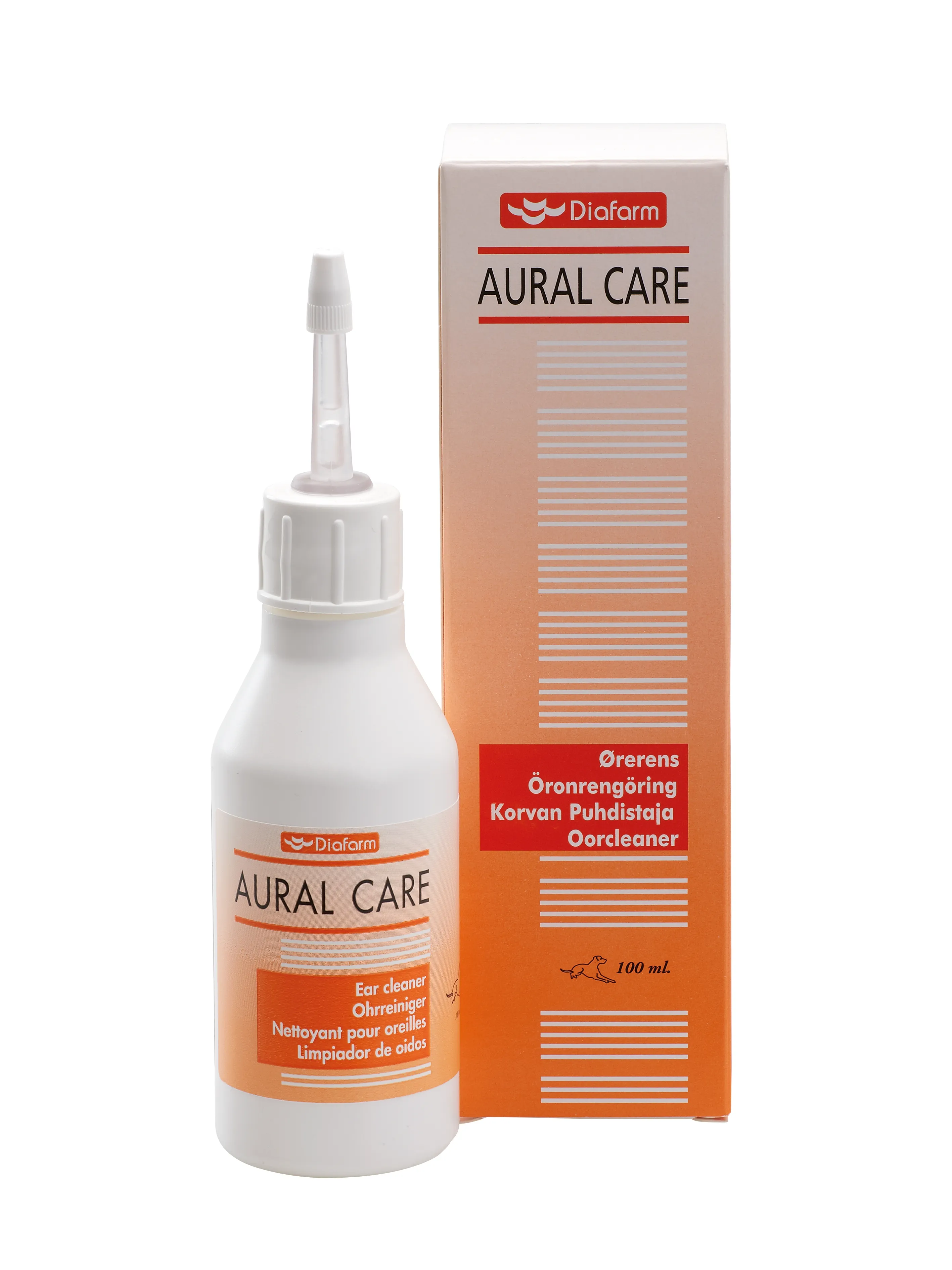 DF EAR CLEANER FOR DOG AUSU TĪRĪŠANAI SUŅIEM 100ML - Produkta attēls 