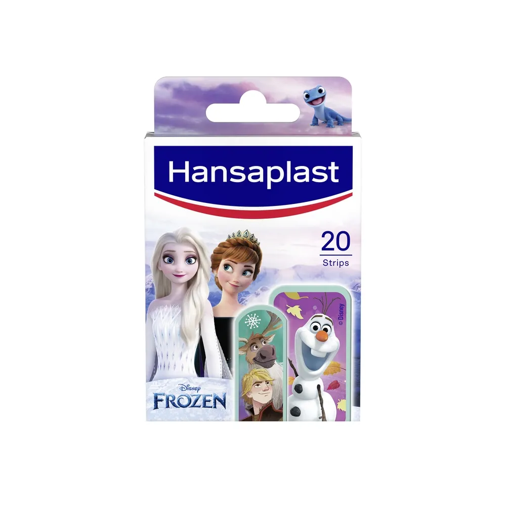 HANSAPLAST Kids Frozen plāksteri bērniem ar disneja motīviem, 20 gab. - Produkta attēls 