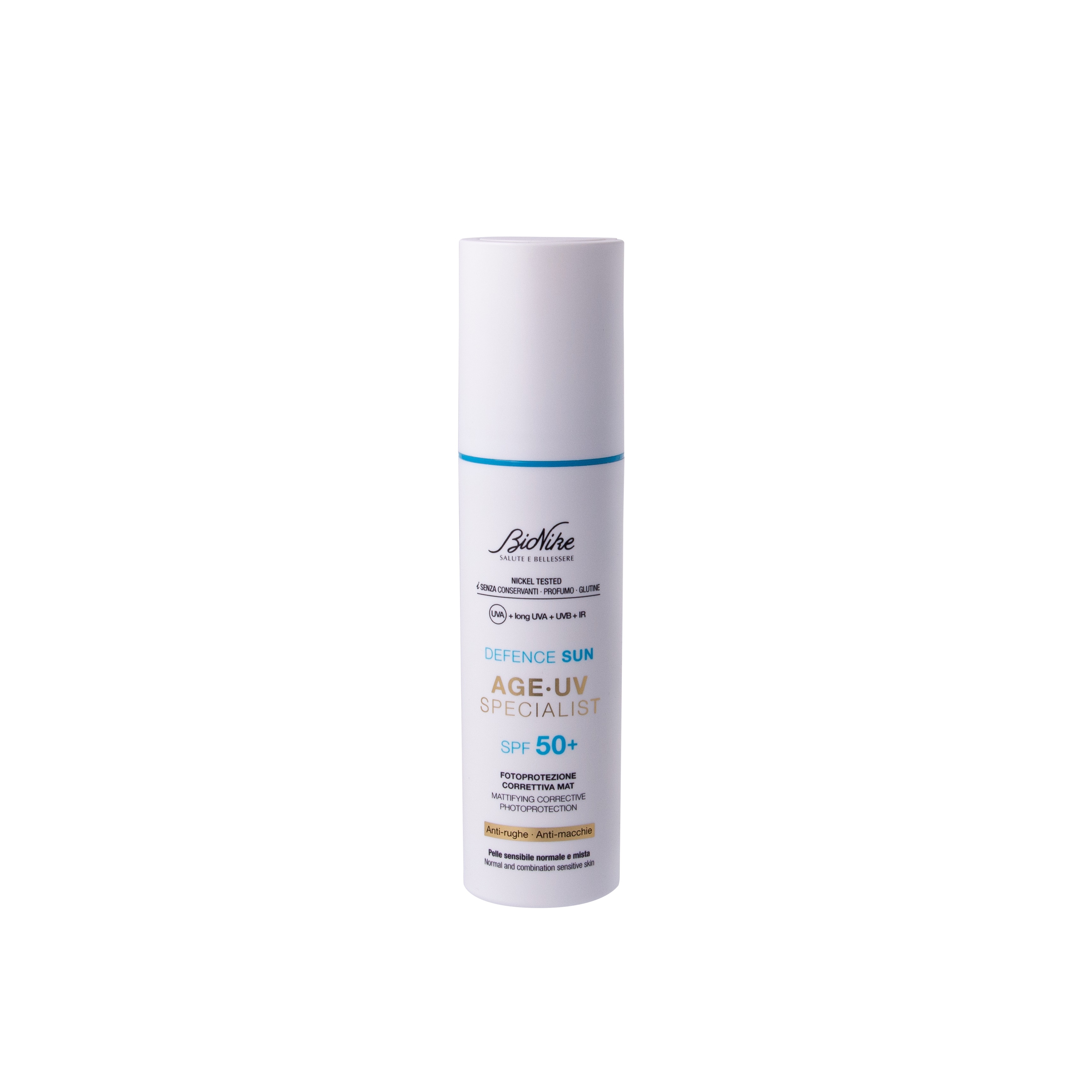 BIONIKE Defence Sun Age UV Specialist SPF 50+ normālai/kombinētai ādai, 50 ml - Produkta attēls 
