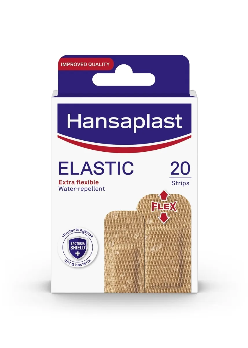 HANSAPLAST Elastic elastīgi plāksteri, ar īpaši spēcīgu fiksāciju locī - Produkta attēls 