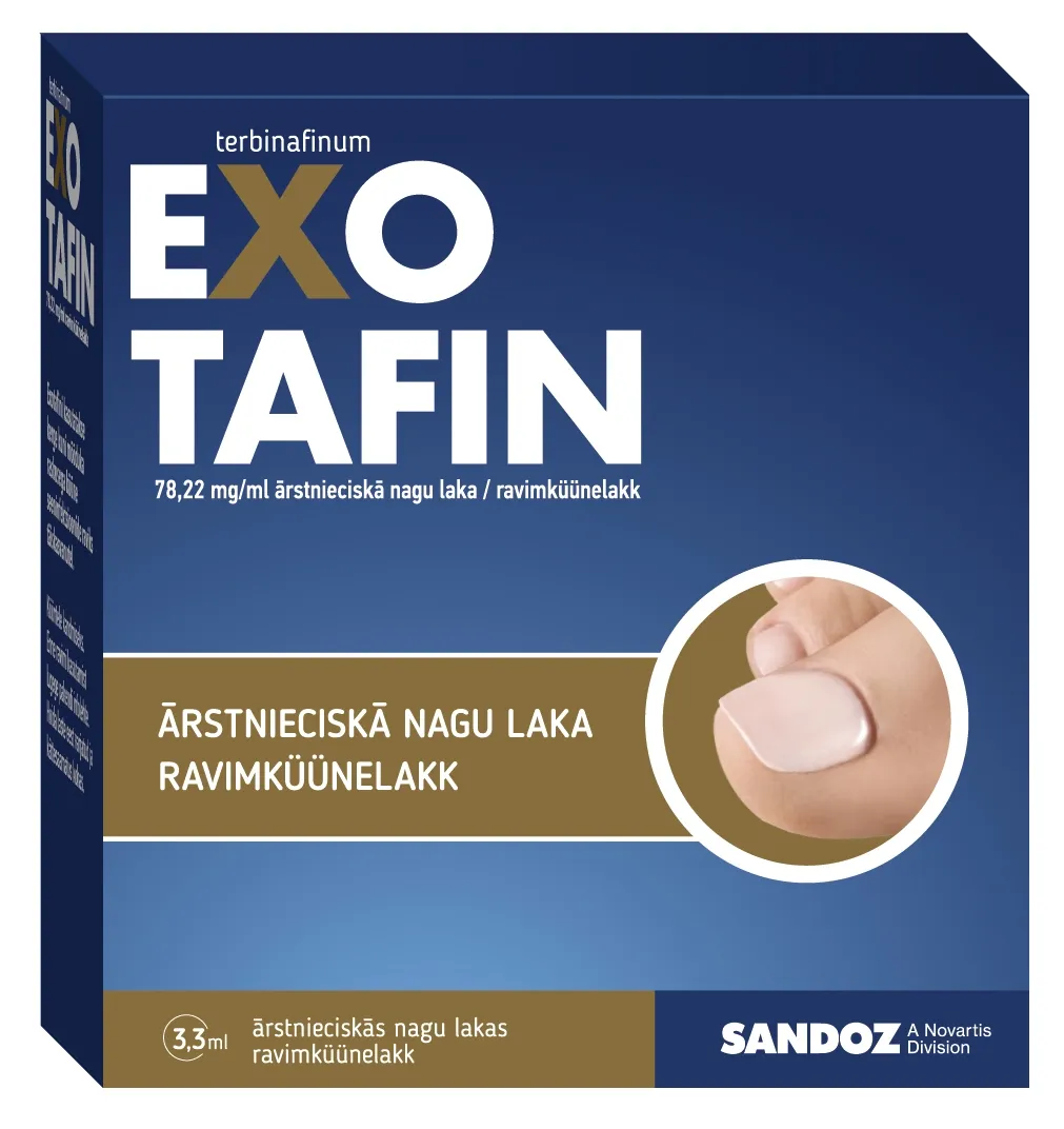 EXOTAFIN ĀRST NAGU LAKA 78.22MG/ML 3.3ML - Produkta attēls 