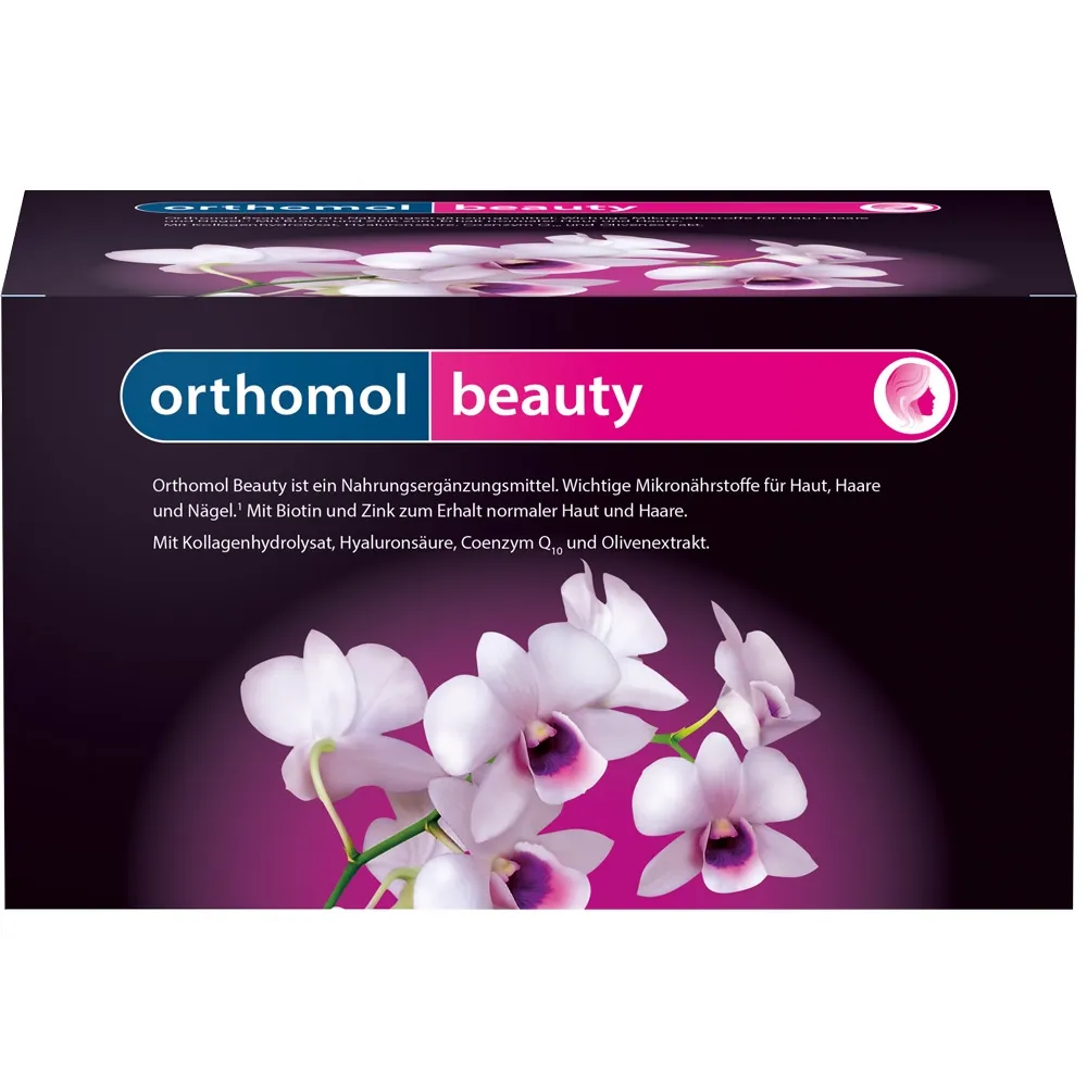 ORTHOMOL Beauty, šķīdums dozētos flakonos pa 20 ml, 30 gab - Produkta attēls 