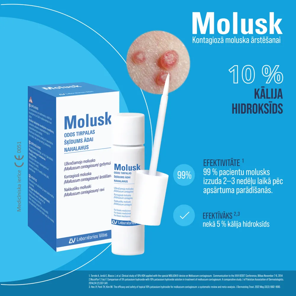 MOLUSK 10% šķīdums, 3 g - Produkta attēls 2