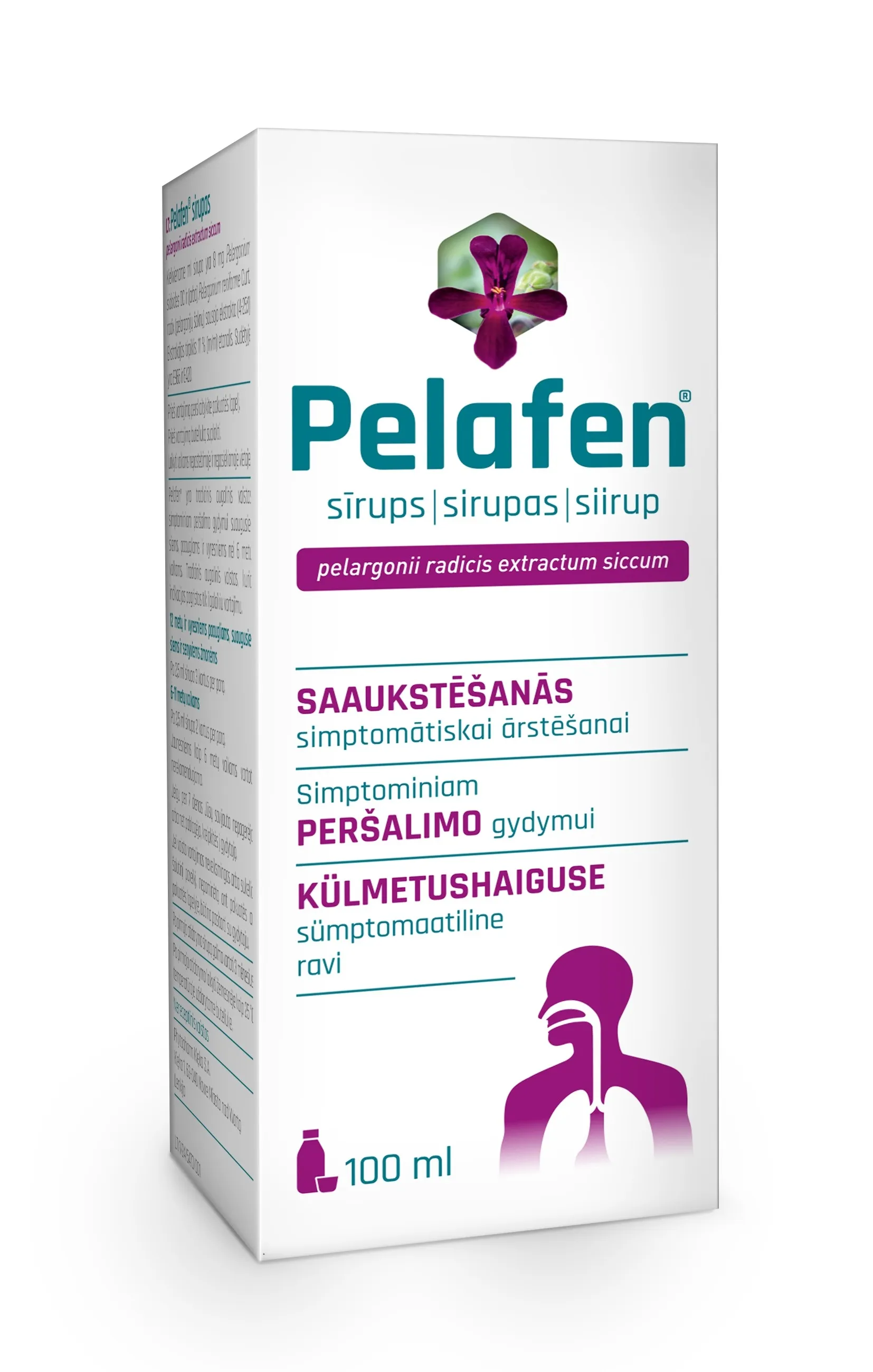 PELAFEN SĪRUPS 800MG/100ML - Produkta attēls 