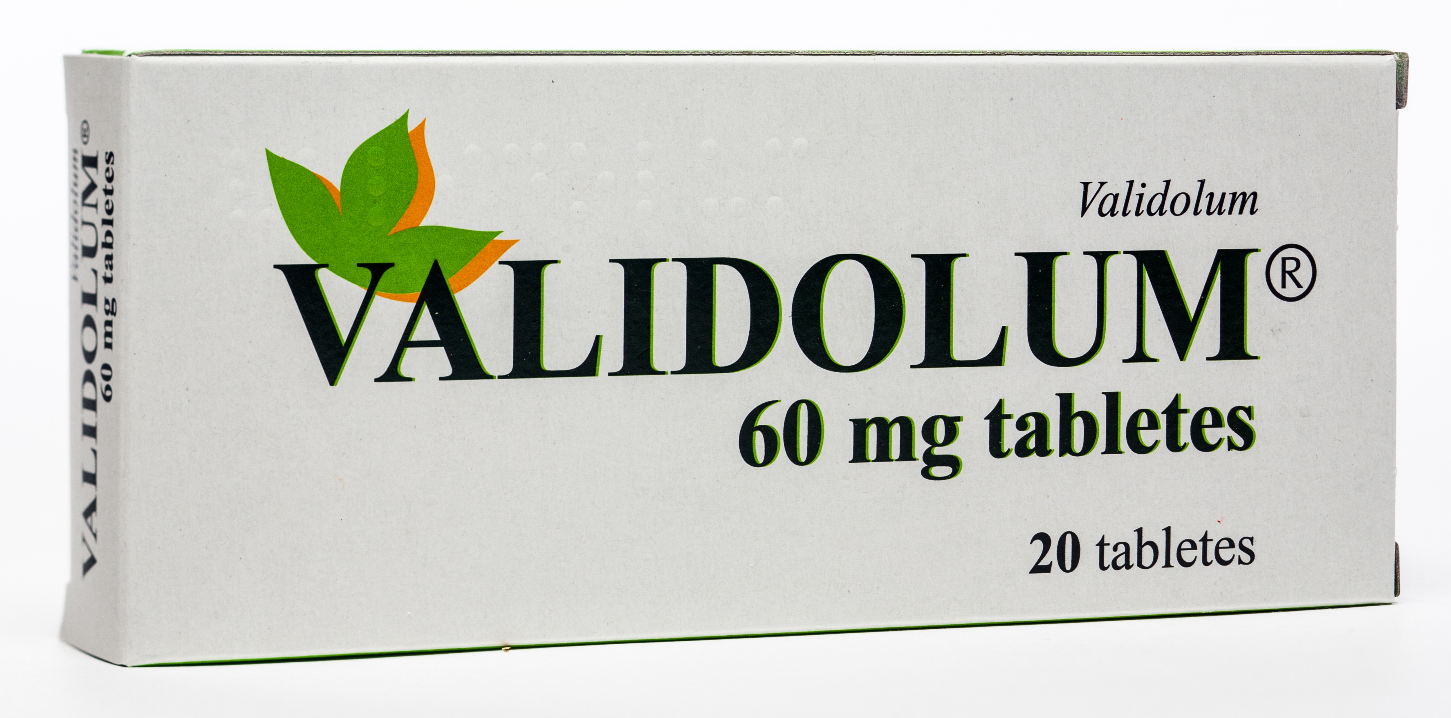 VALIDOLUM 60MG TBL N20 (FARMAK) - Produkta attēls 