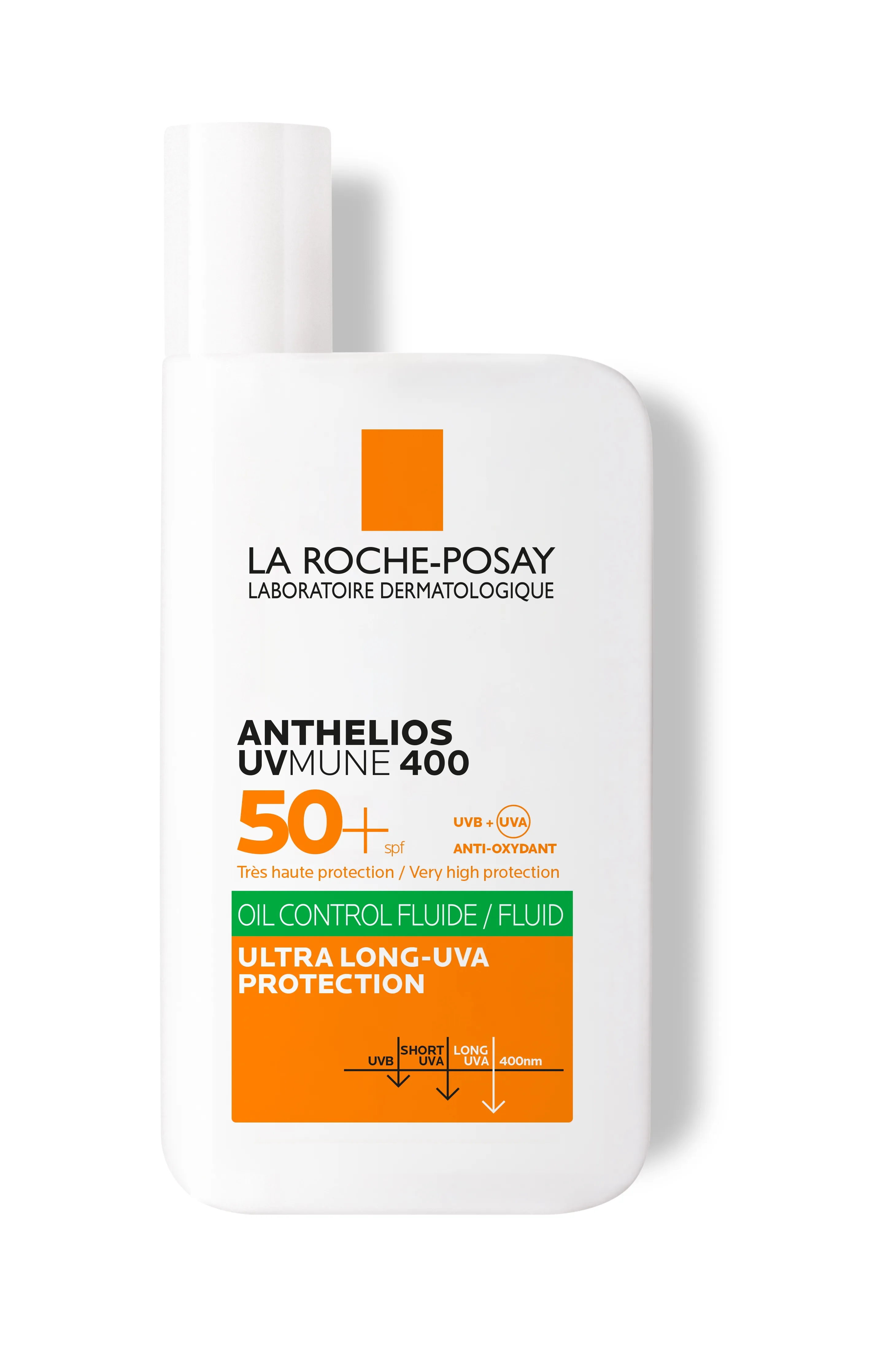 LA ROCHE-POSAY Anthelios UVMune 400 fluīds SPF50+, 50 ml - Produkta attēls 