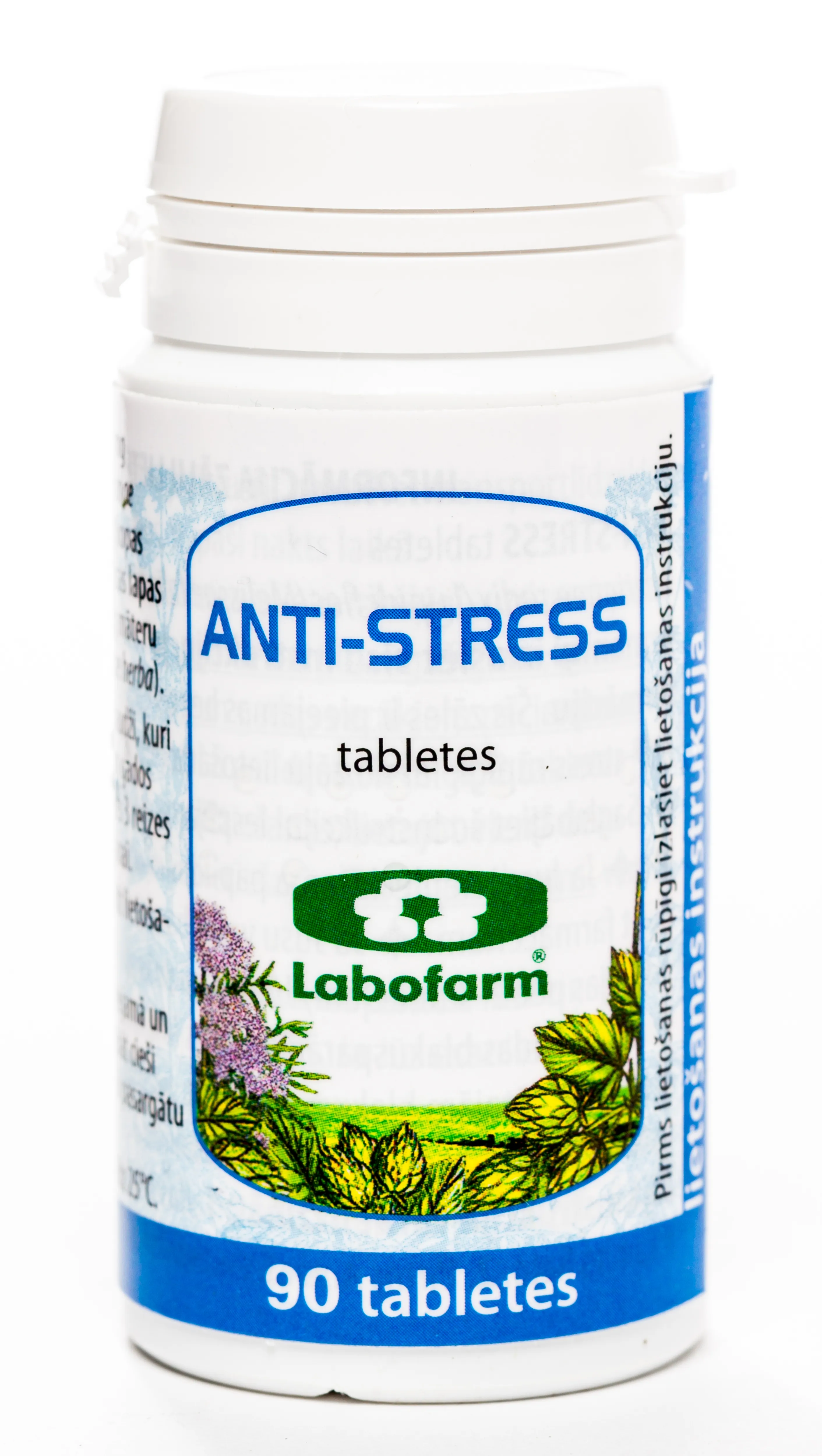ANTI-STRESS TABLETES N90 PP PUDELĪTE - Produkta attēls 