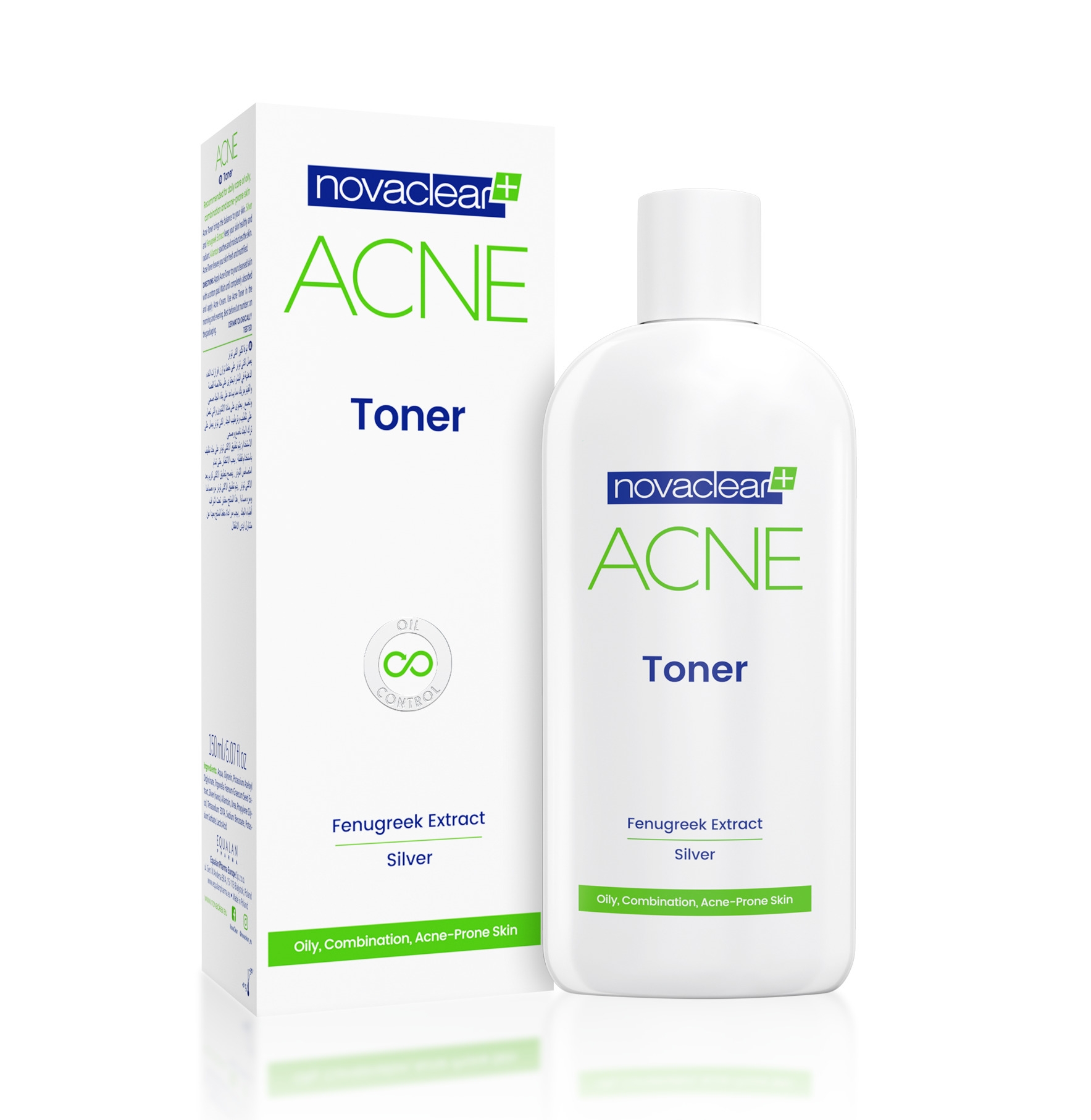 NOVACLEAR Acne toniks, 150 ml - Produkta attēls 