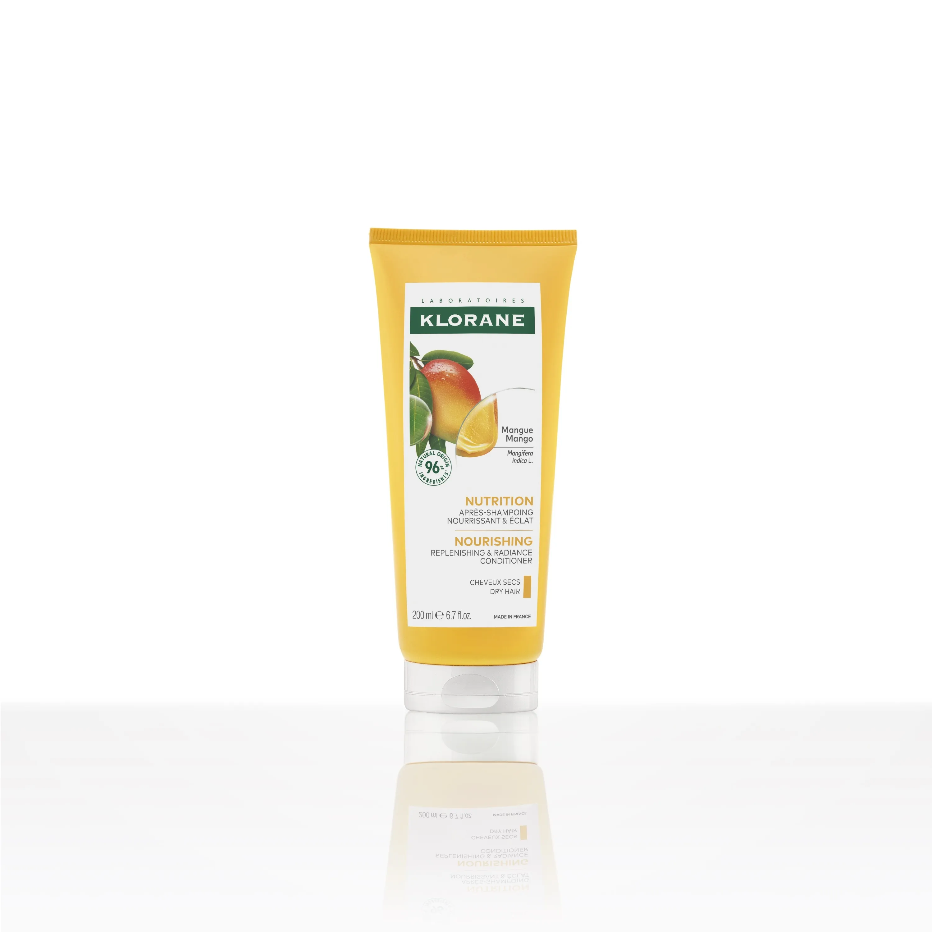 KLORANE kondicionieris ar mango, 200ml - Produkta attēls 