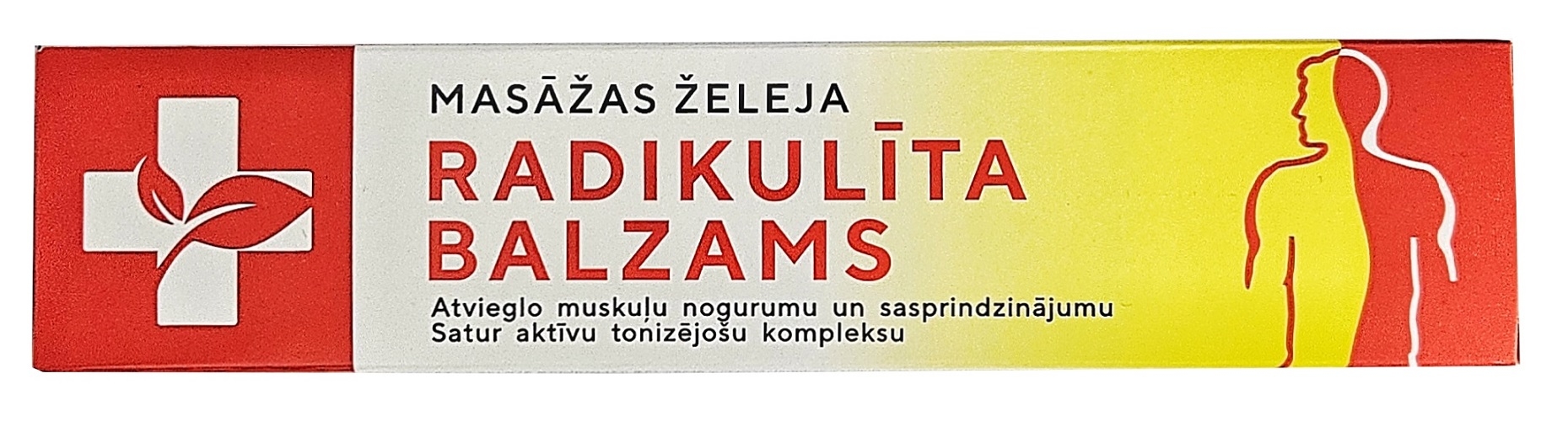 Radikulīta balzāms - masāžas gēls, 70 ml - Produkta attēls 