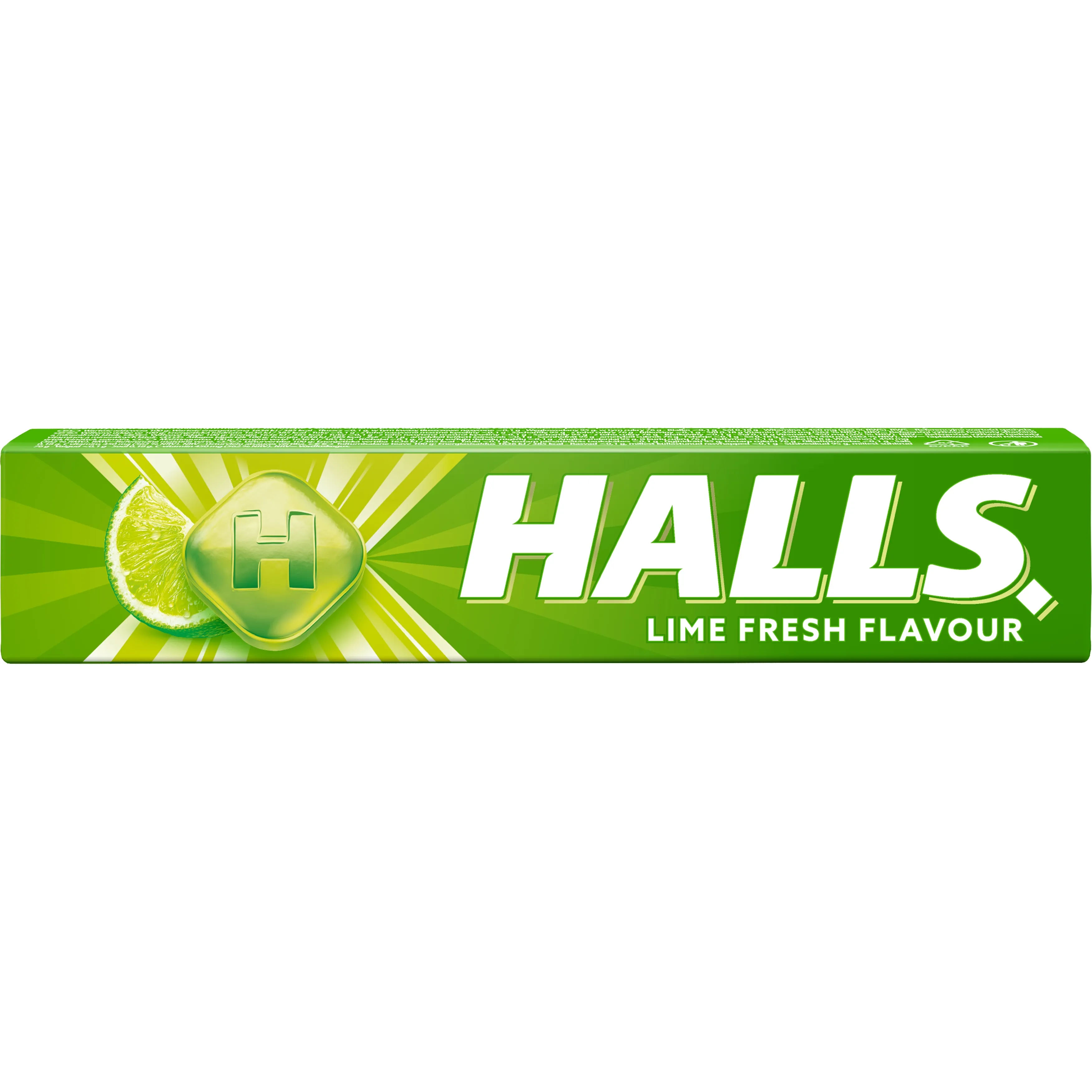 HALLS Vita-C Lime ledenes (laima) 33.5 g, 9 gab - Produkta attēls 