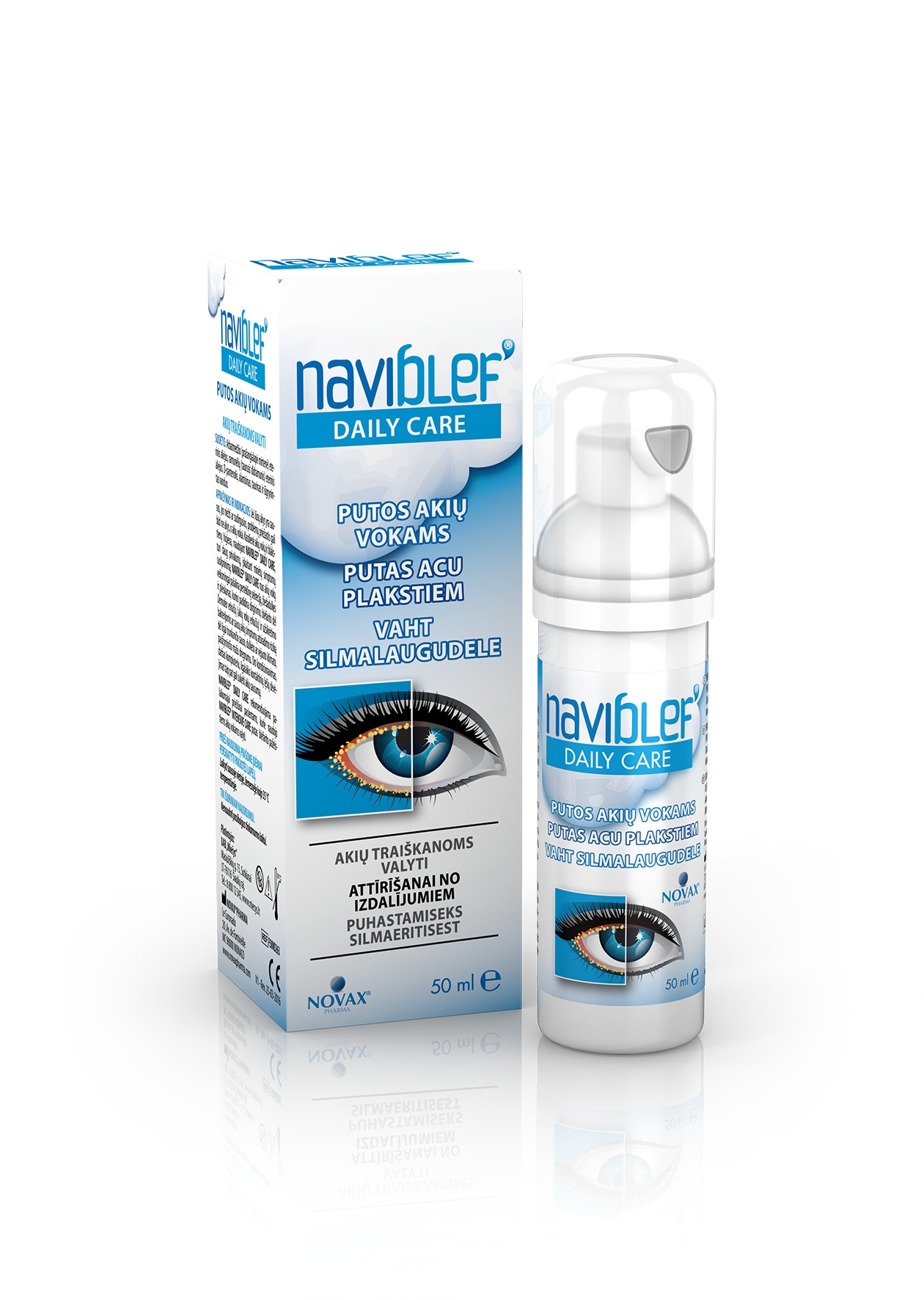 NAVIBLEF® Daily Care putas, 50 ml - Produkta attēls 