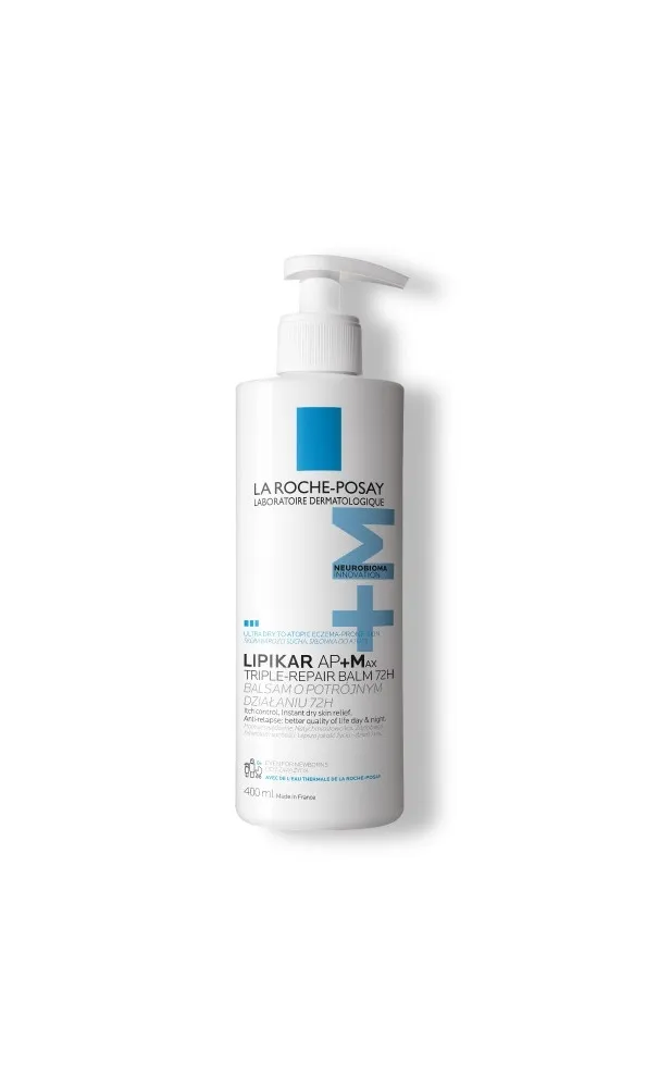 LA ROCHE-POSAY Lipikar Baume AP+M Light ķermeņa balzāms, 400 ml - Produkta attēls 