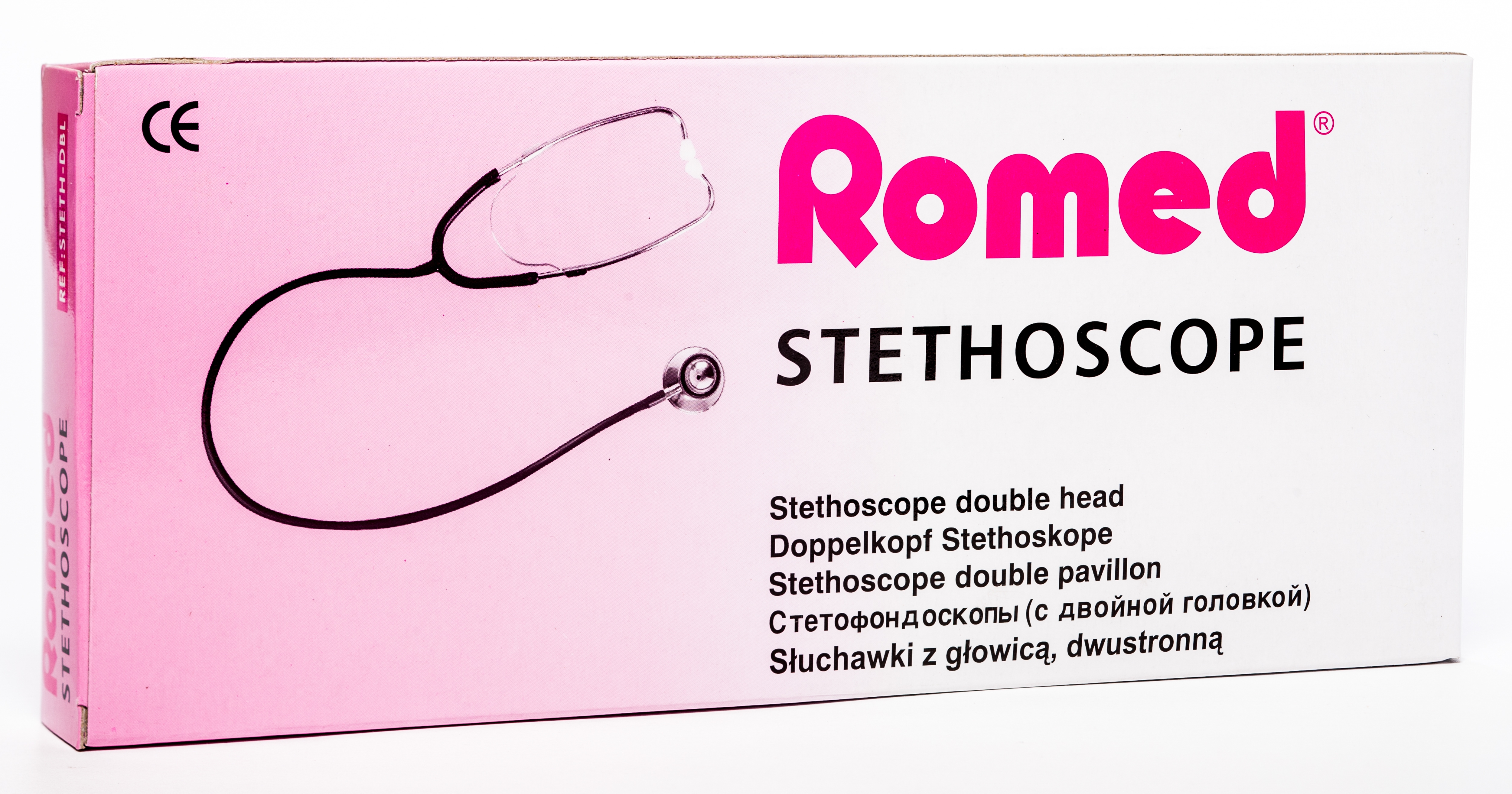 FONENDOSKOPS ROMED (DIVPUSĒJS) - Produkta attēls 