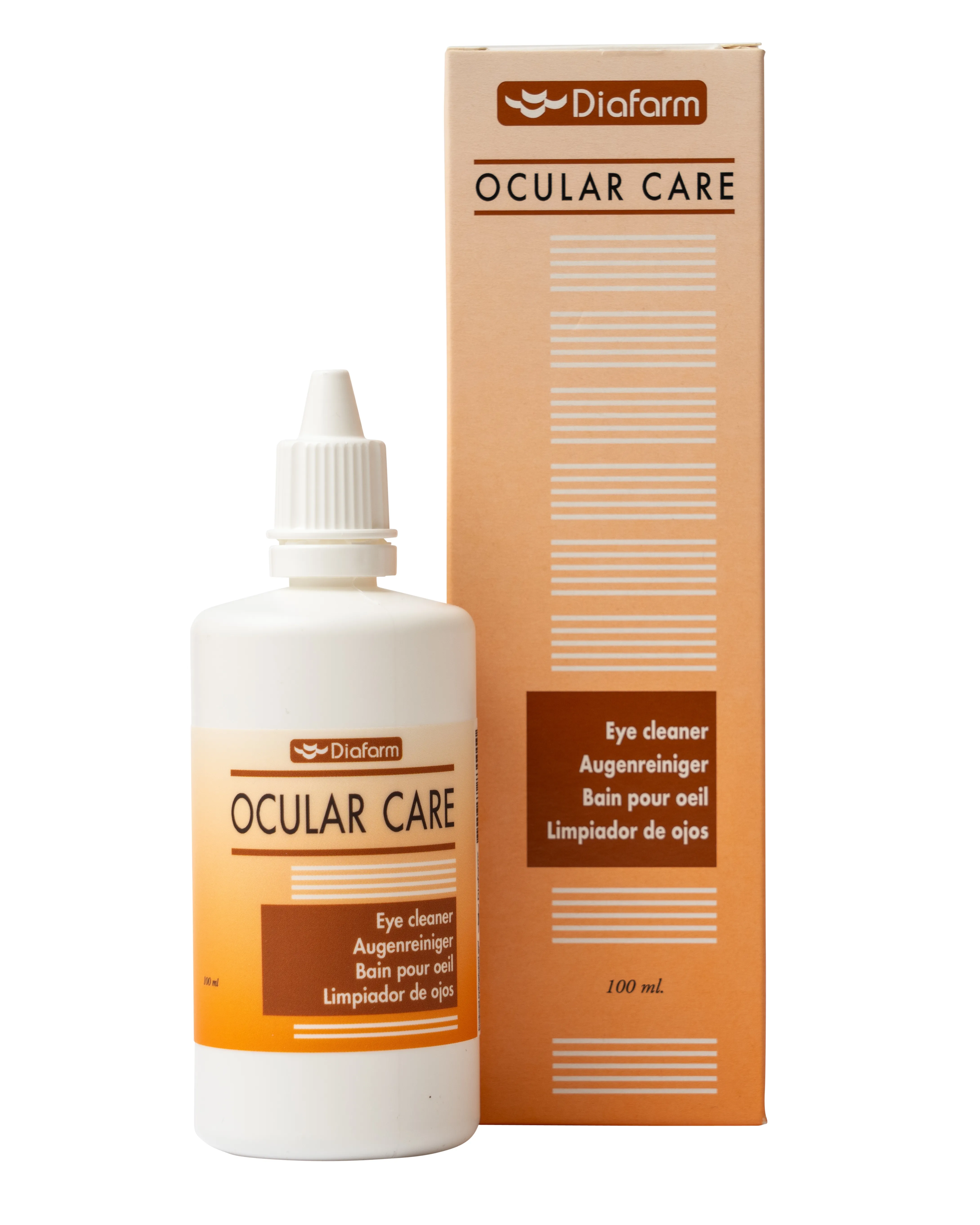 DF EYE CLEANER ACU TĪRĪŠANAI 100ML - Produkta attēls 