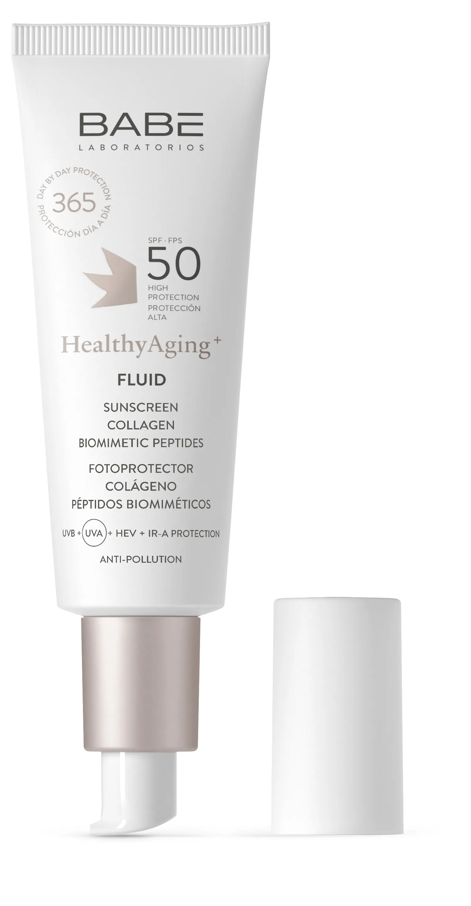 BABĒ Sun SPF50+ Healthy aging super fluīds, 40 ml - Produkta attēls 