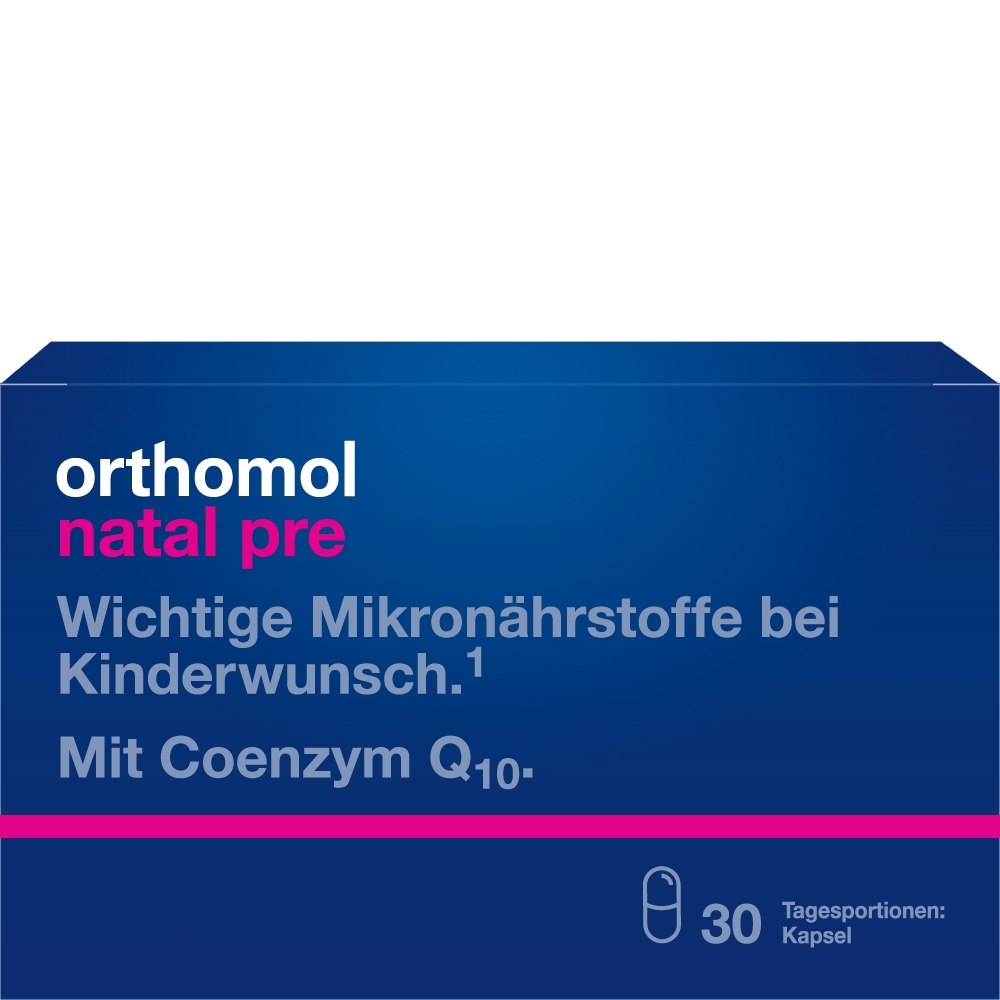 ORTHOMOL Natal Pre kapsulas, 30 gab - Produkta attēls 