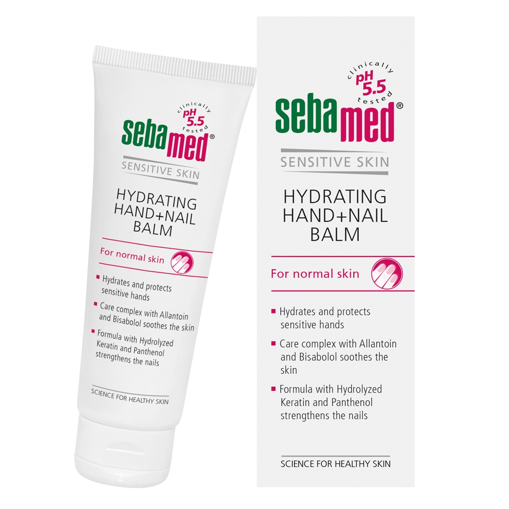 SEBAMED mitrinošs balzams rokām un nagiem, 75 ml - Produkta attēls 