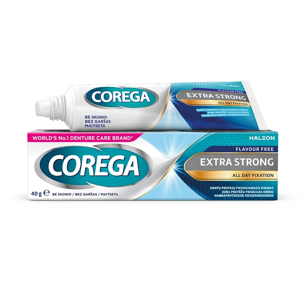 COREGA® Flavour Free fiksācijas krēms, 40 g - Produkta attēls 