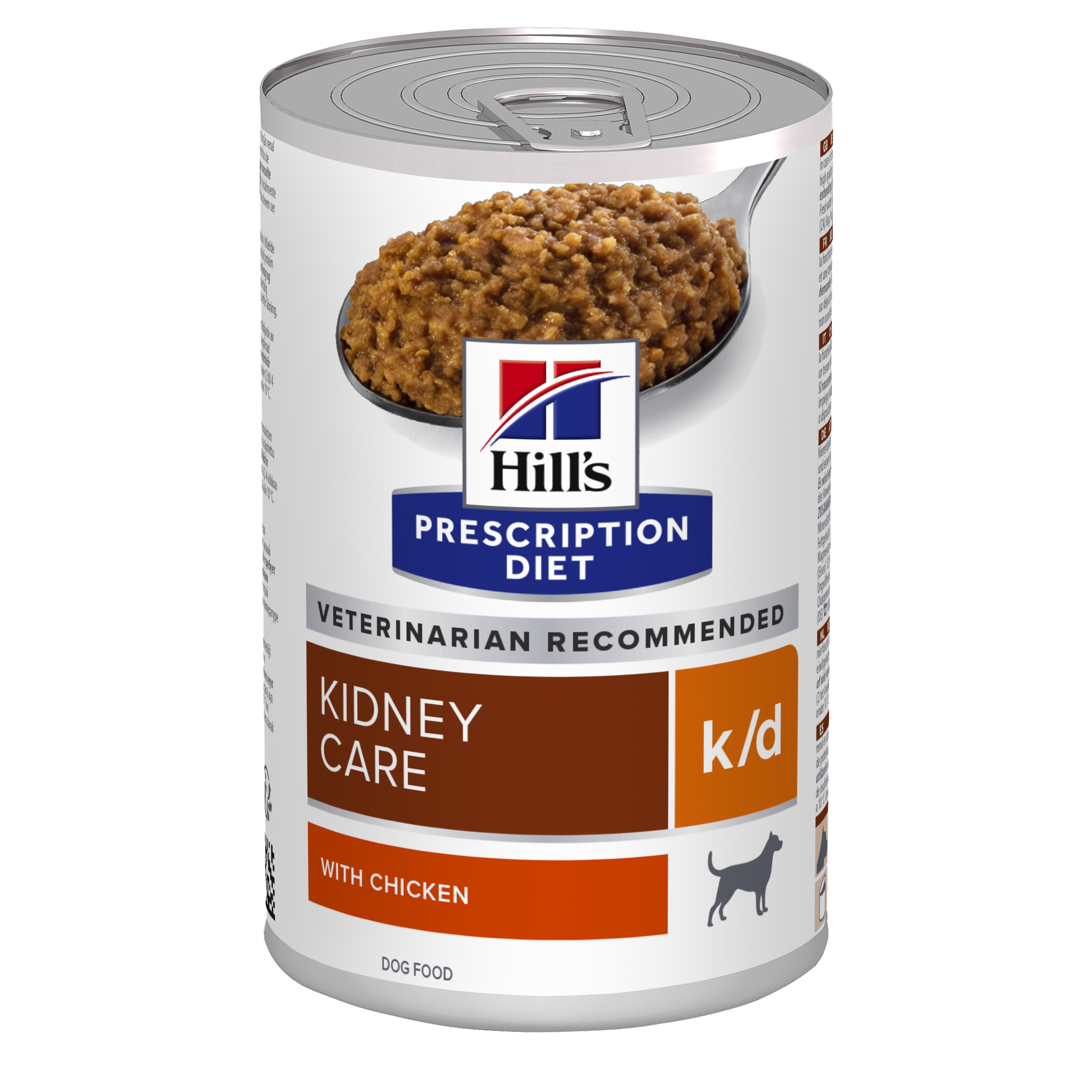 Hills PD suņu konservēta barība K/D vista 370g - Produkta attēls 