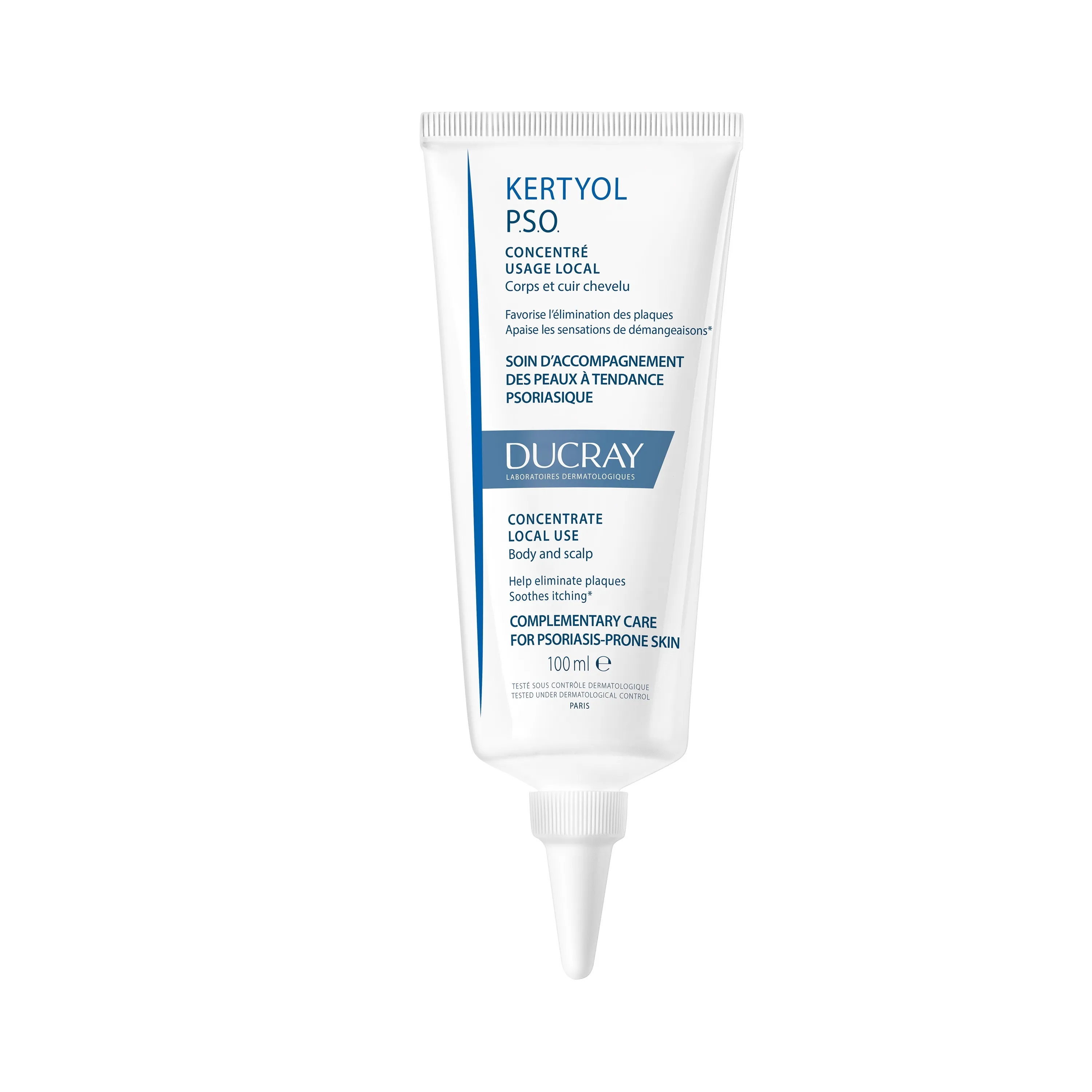 DUCRAY Kertyol P.S.O. krēms, koncentrāts, 100ml - Produkta attēls 