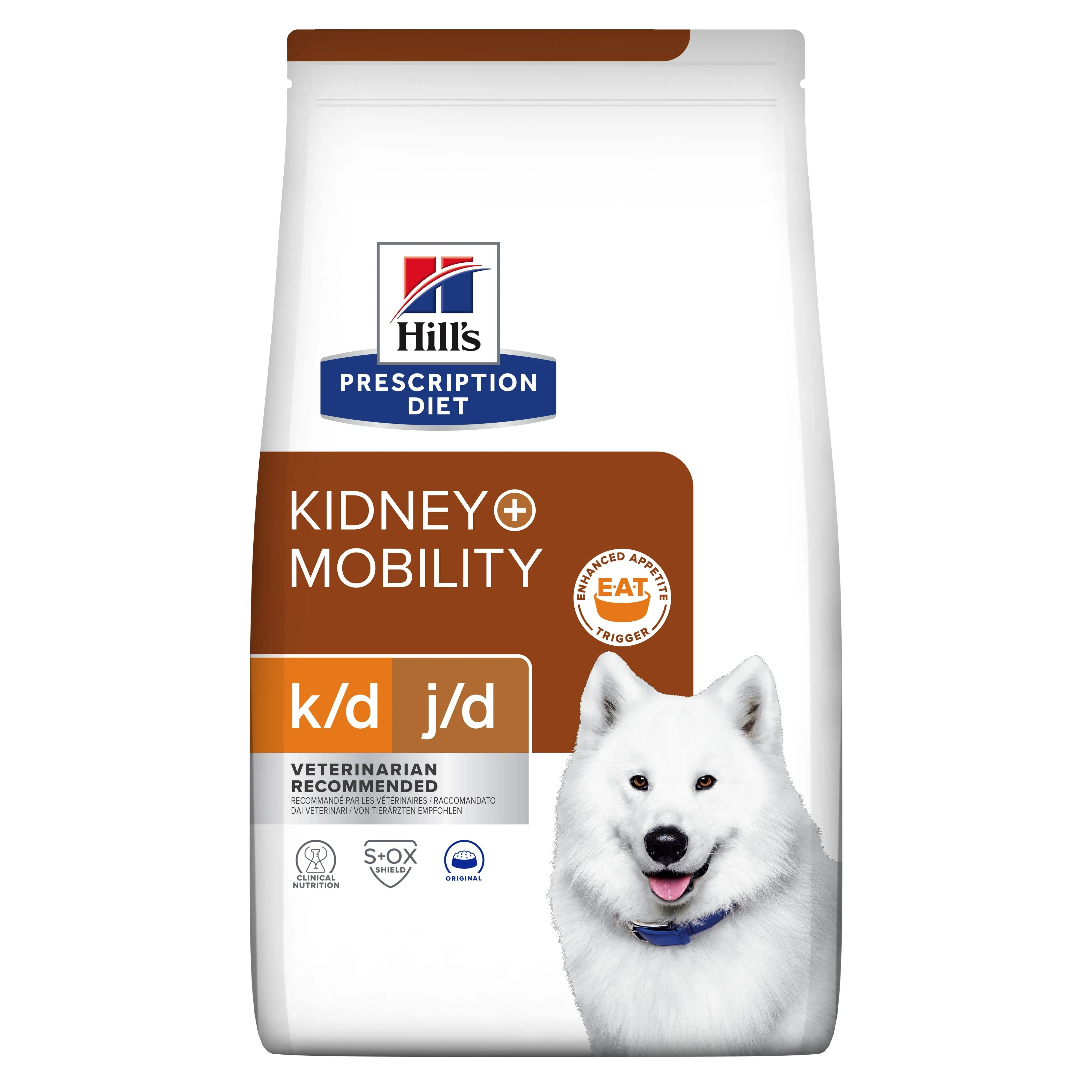 Hills PD suņu sausā barība K/D+Mobility 4kg - Produkta attēls 
