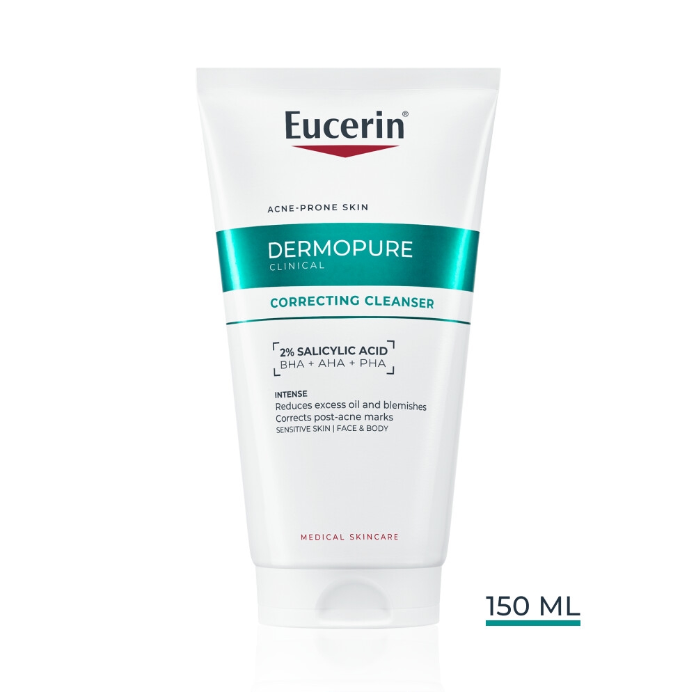 EUCERIN® DermoPure Clinical koriģējoša attīrošā želeja, 150 ml - Produkta attēls 