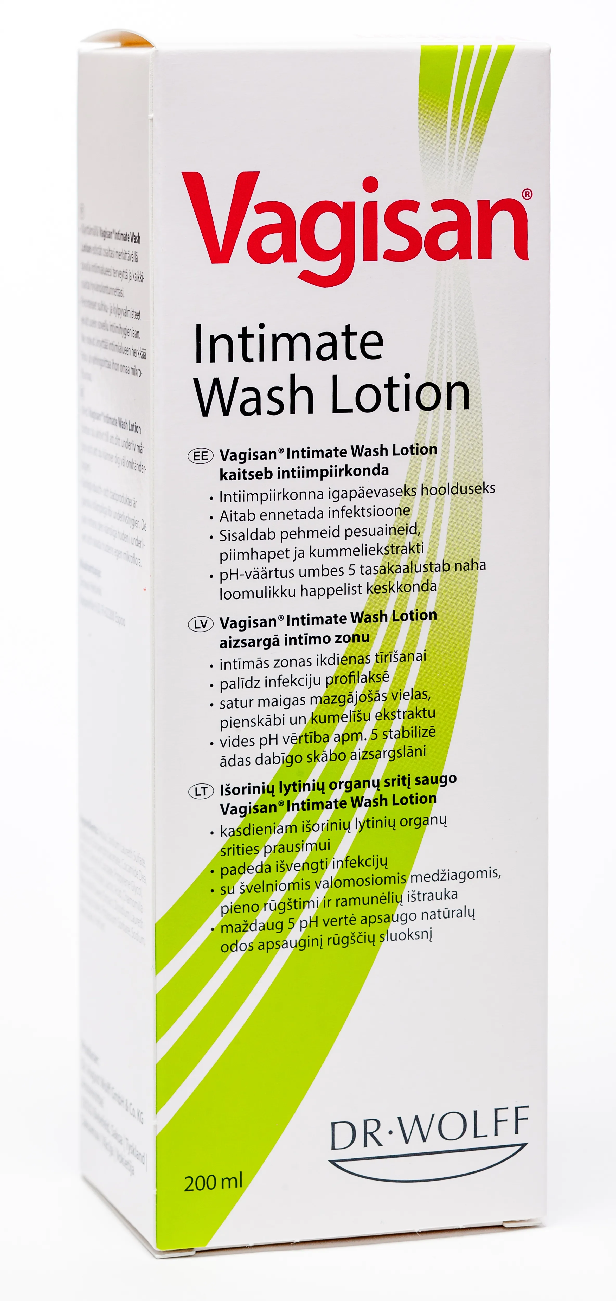 VAGISAN Intimās higiēnas līdzeklis, 200 ml - Produkta attēls 