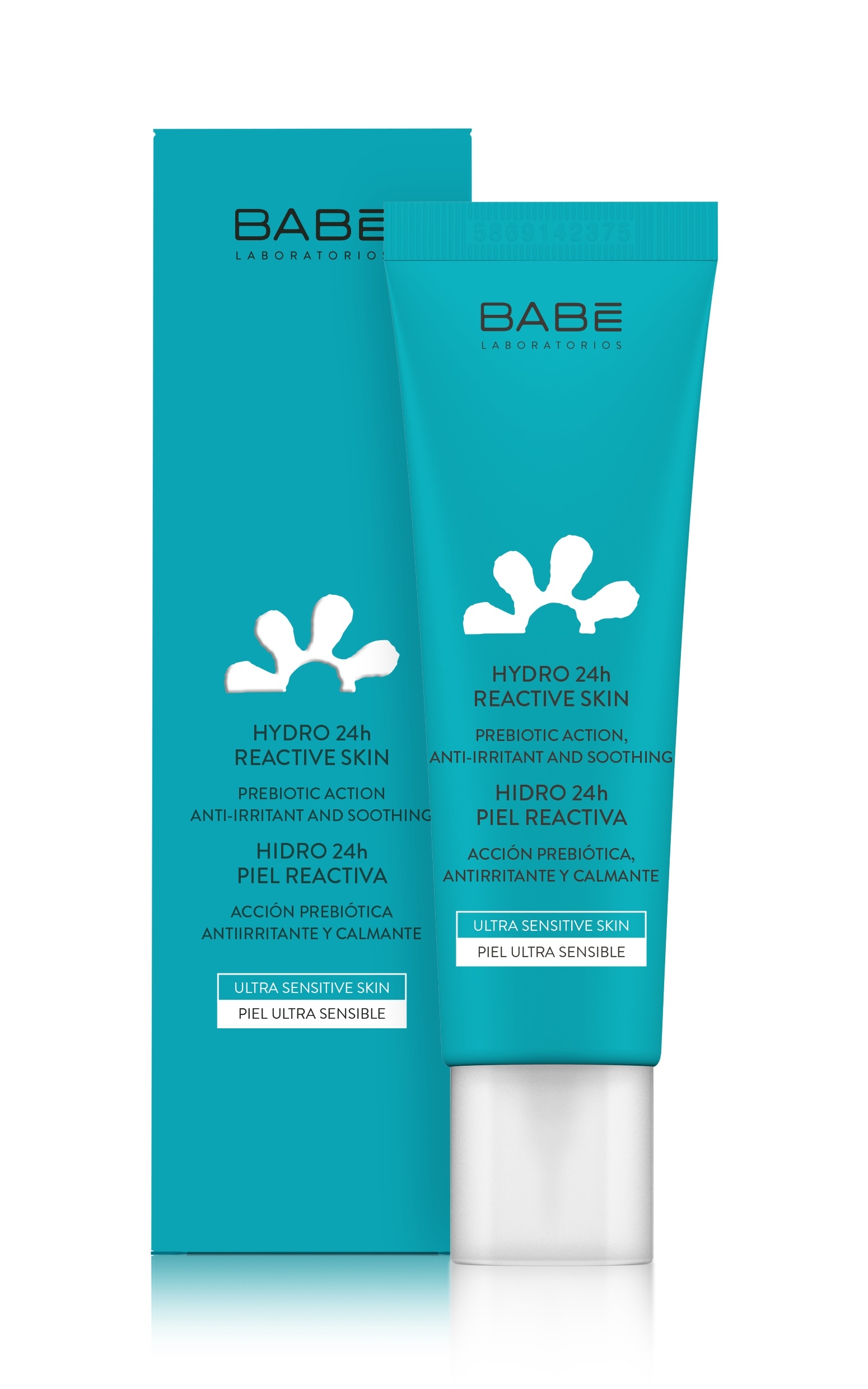 BABĒ Facial 24h mitrinošs krēms jūtīgai ādai, 50ml - Produkta attēls 