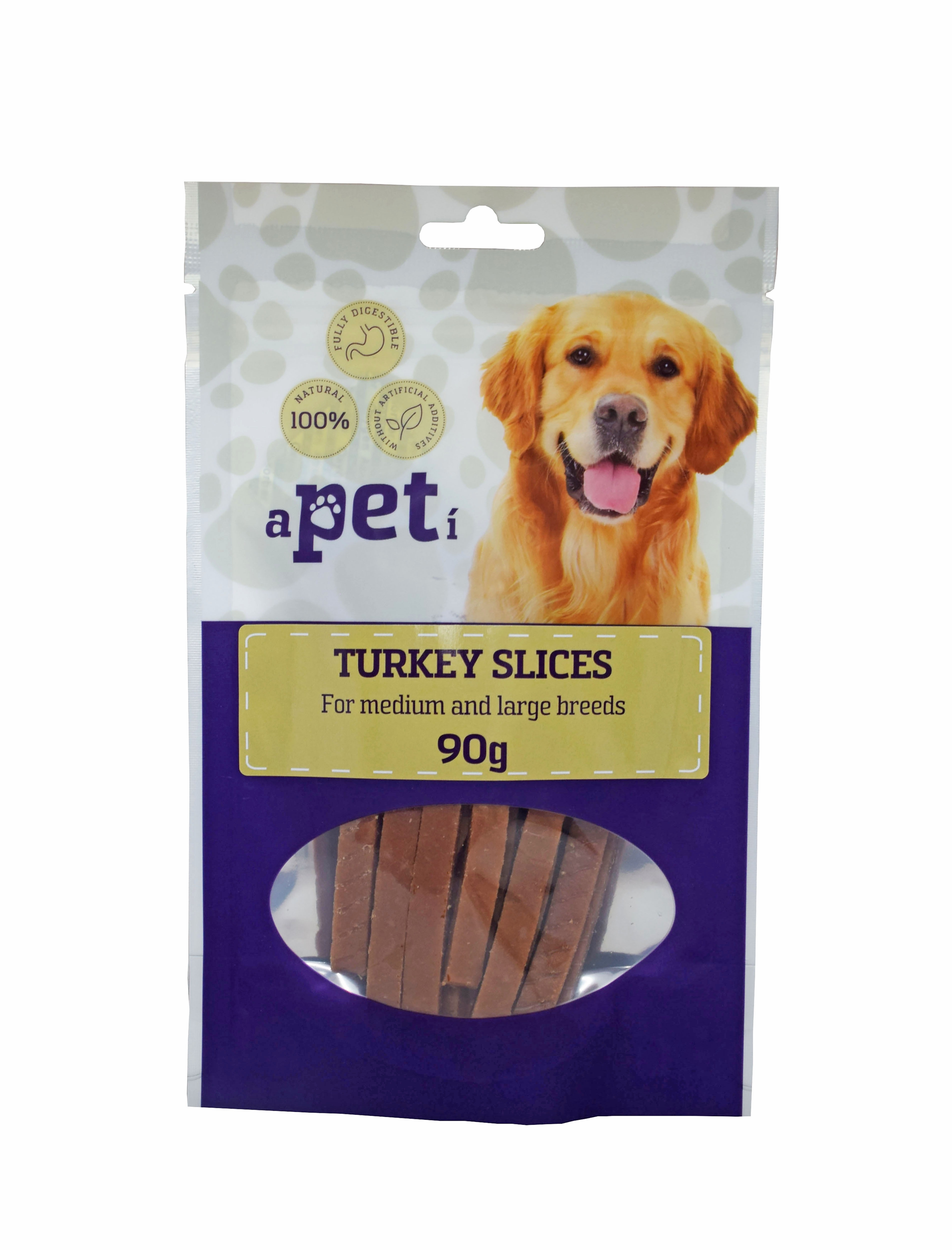 APETI TĪTARA STRĒMELES SUŅIEM 90G - Produkta attēls 