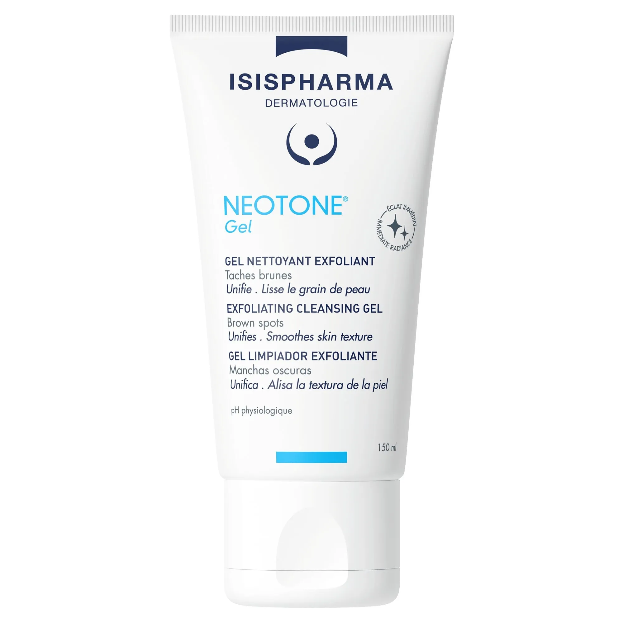 ISISPHARMA Neotone attīrošs eksfoliācijas gels, 150 ml - Produkta attēls 
