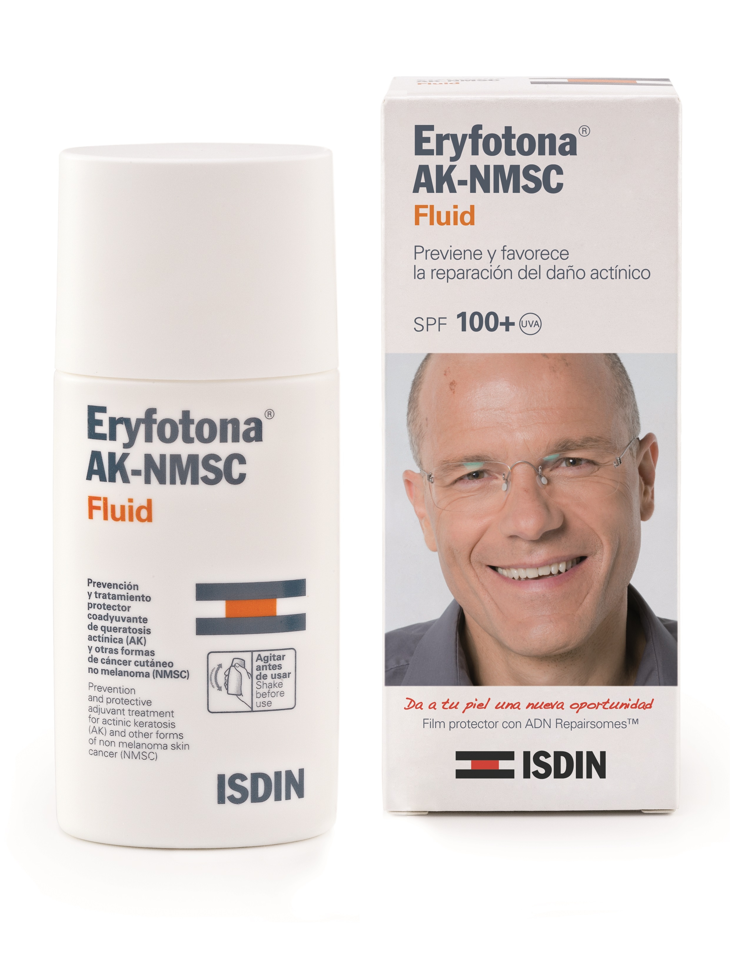 ISDIN Eryfotona AK-NMSC aizsargfluīds SPF100+, 50 ml - Produkta attēls 