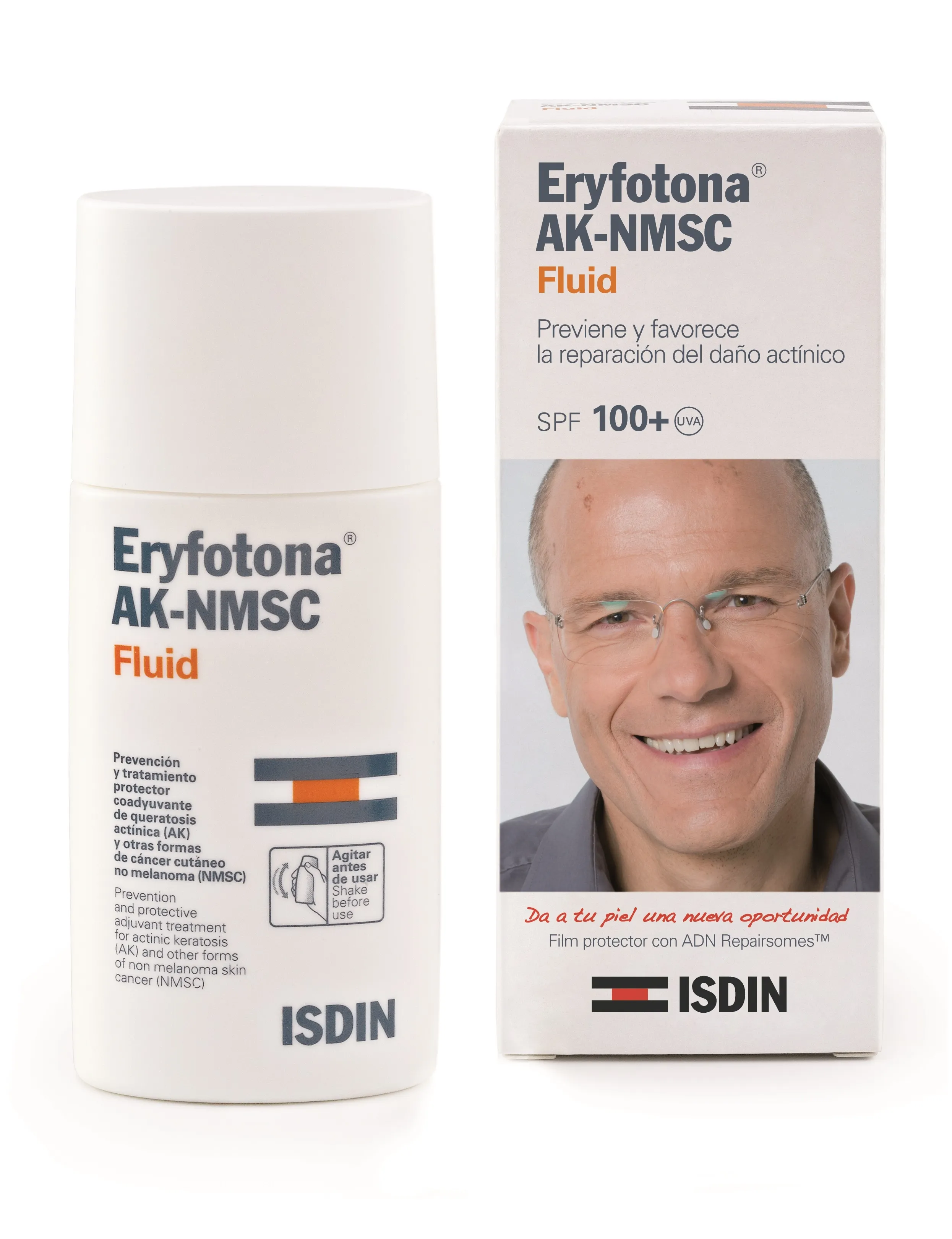 ISDIN Eryfotona AK-NMSC aizsargfluīds SPF100+, 50 ml - Produkta attēls 