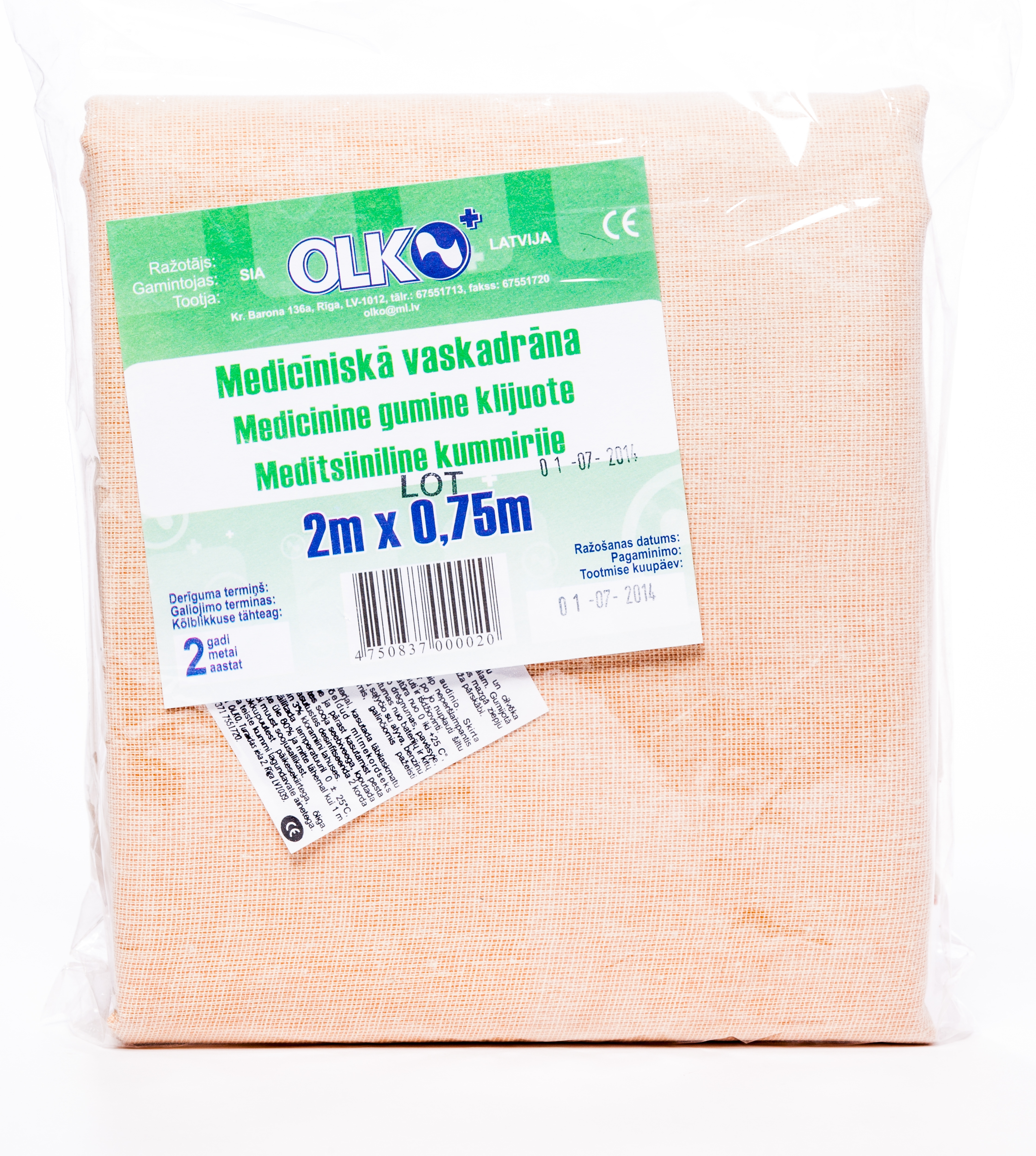 VASKADRĀNA MEDICĪNISKĀ 2M (OLKO) - Produkta attēls 