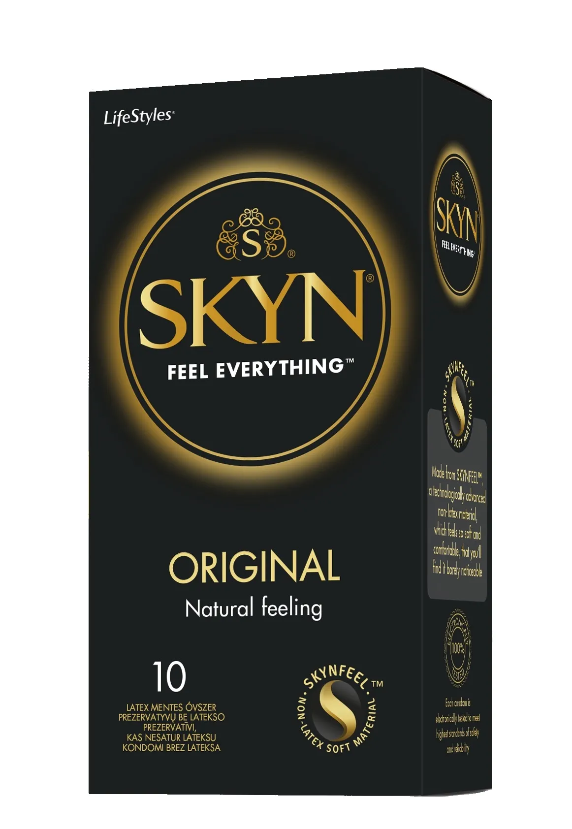 LIFESTYLES Skyn Original prezervatīvi, 10 gab. - Produkta attēls 