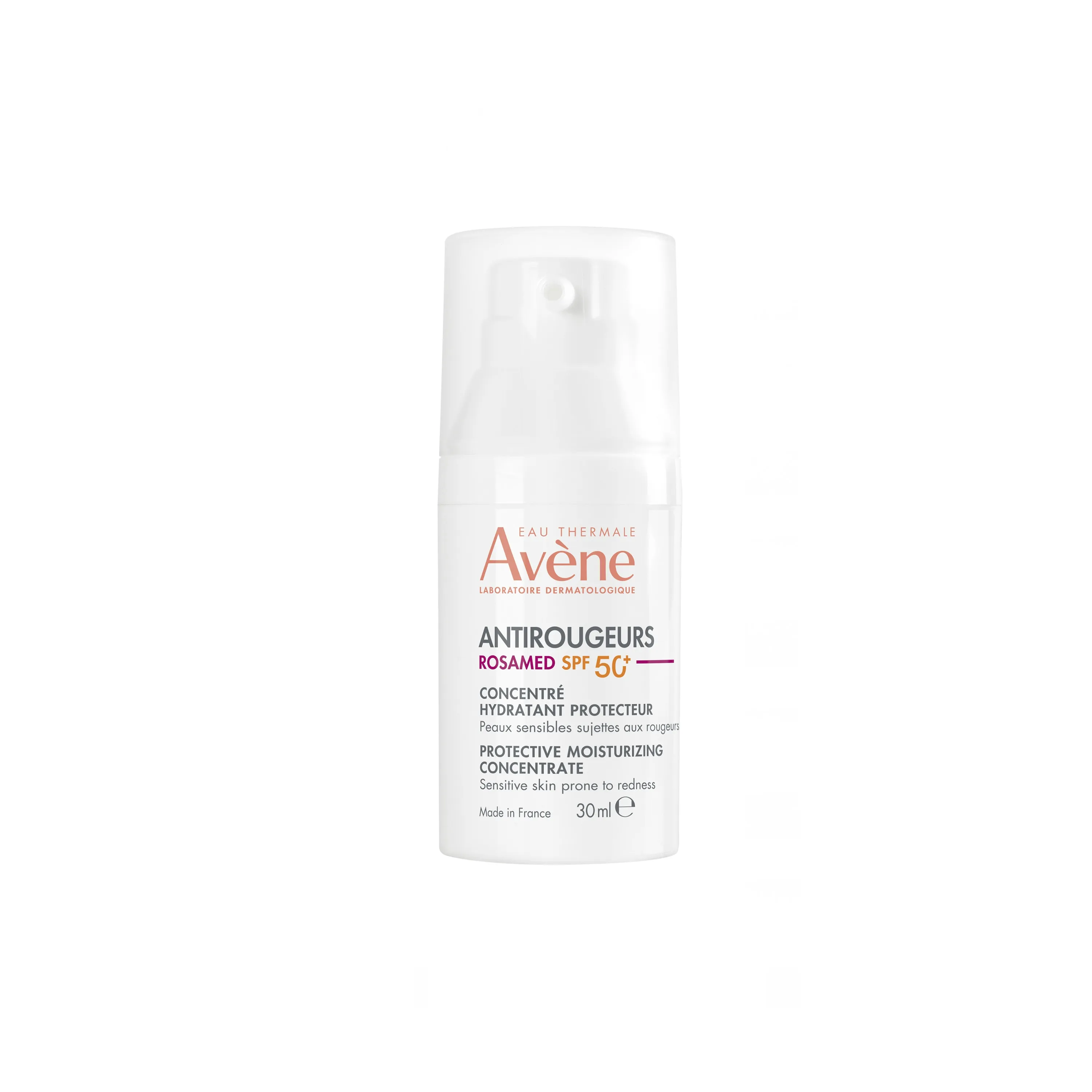 AVENE Anti-Redness Rosamed koncentrāts ar SPF50+, 30 ml - Produkta attēls 
