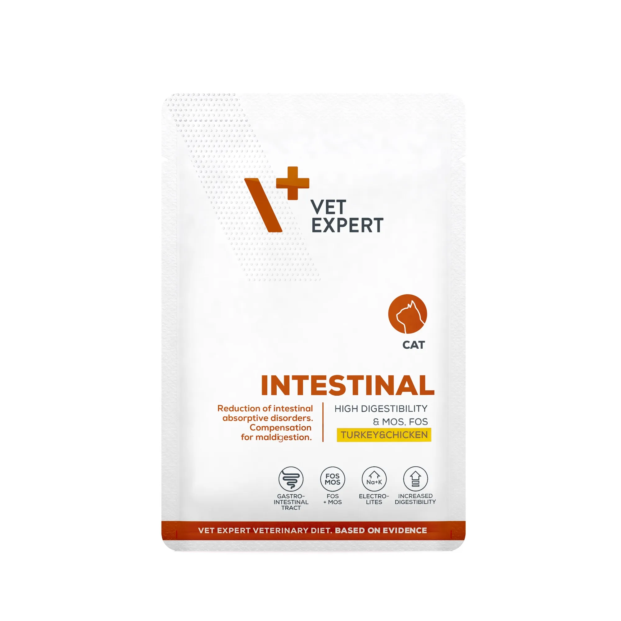 4T VD KAĶU INTESTINAL PAC 100G N12 TĪTARS/VISTA - Produkta attēls 