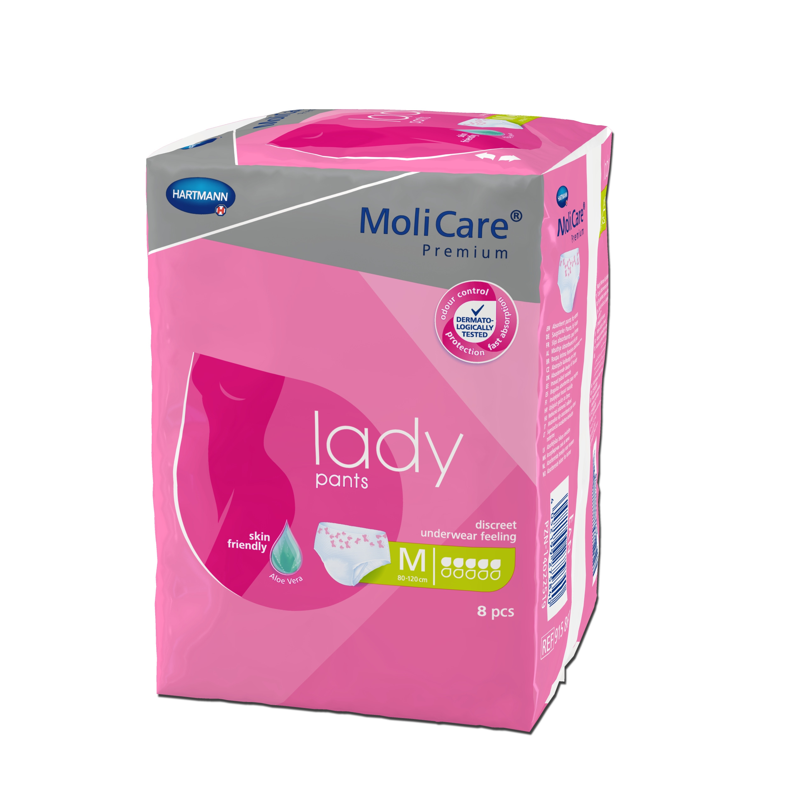 MOLICARE Lady Pants (M izmērs, 5 piles), 8 gab - Produkta attēls 