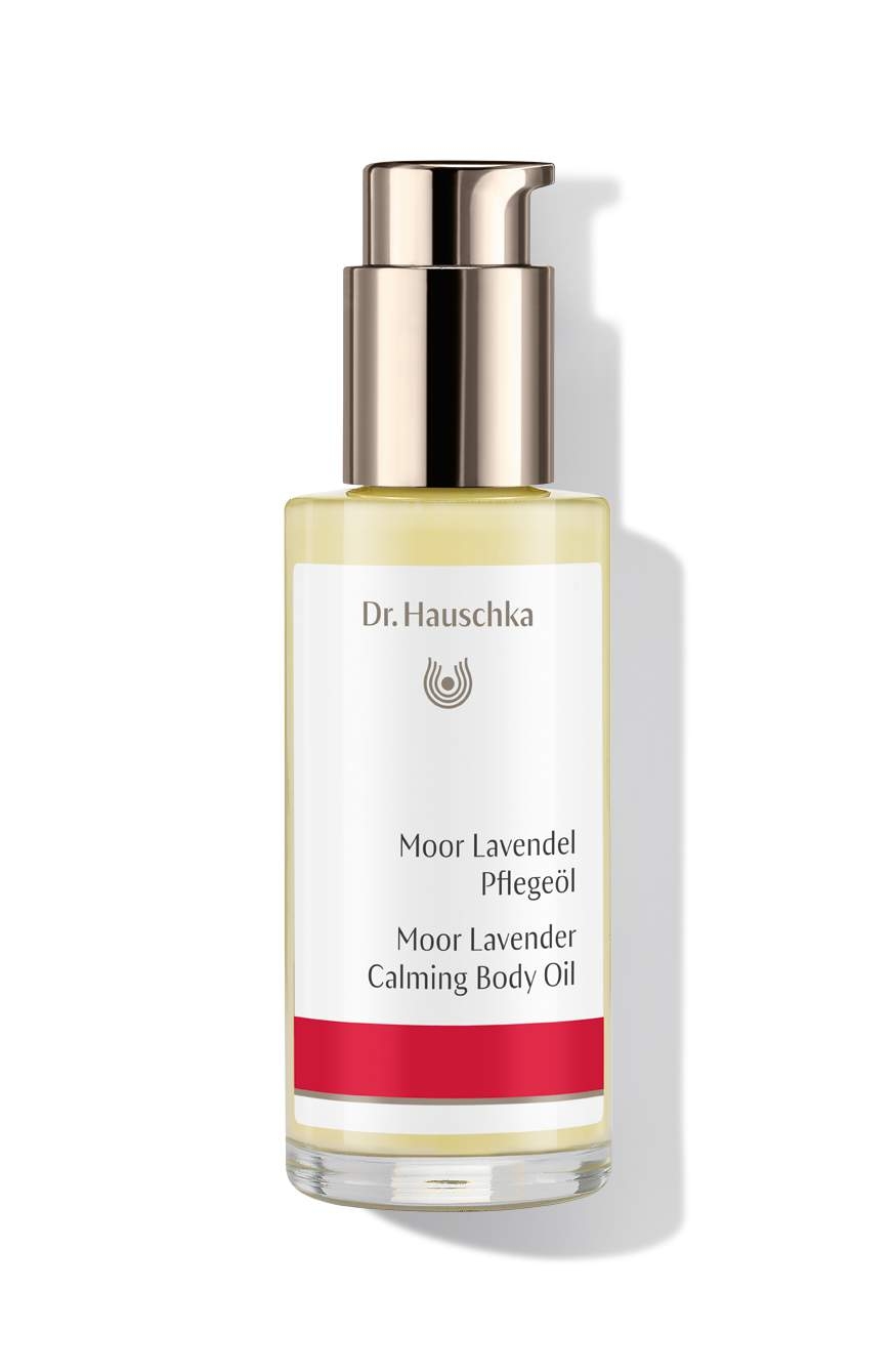 DR. HAUSCHKA Sfagnu sūnu un lavandas nomierinoša ķermeņa eļļa, 75 ml - Produkta attēls 