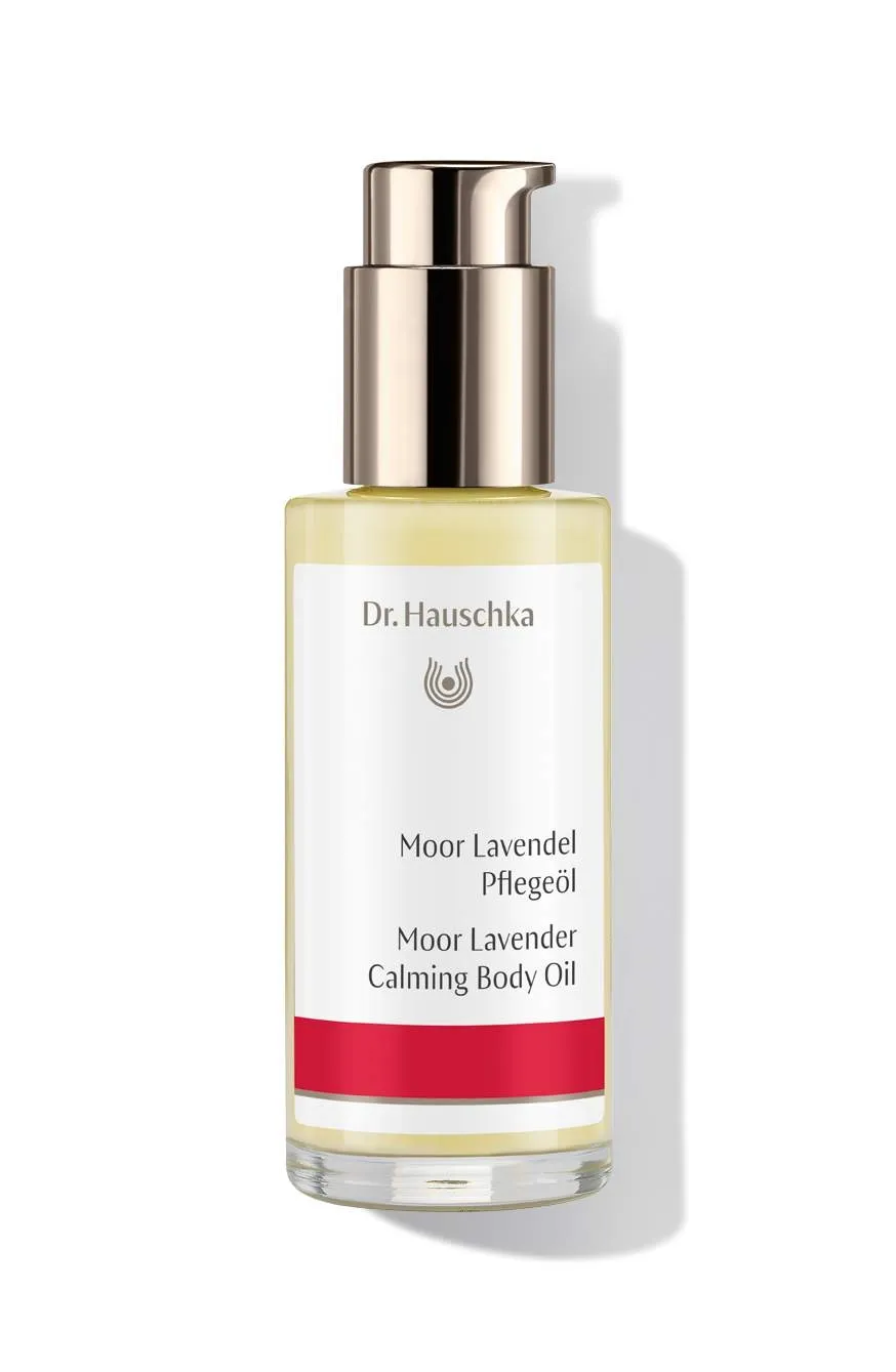 DR. HAUSCHKA Sfagnu sūnu un lavandas nomierinoša ķermeņa eļļa, 75 ml - Produkta attēls 