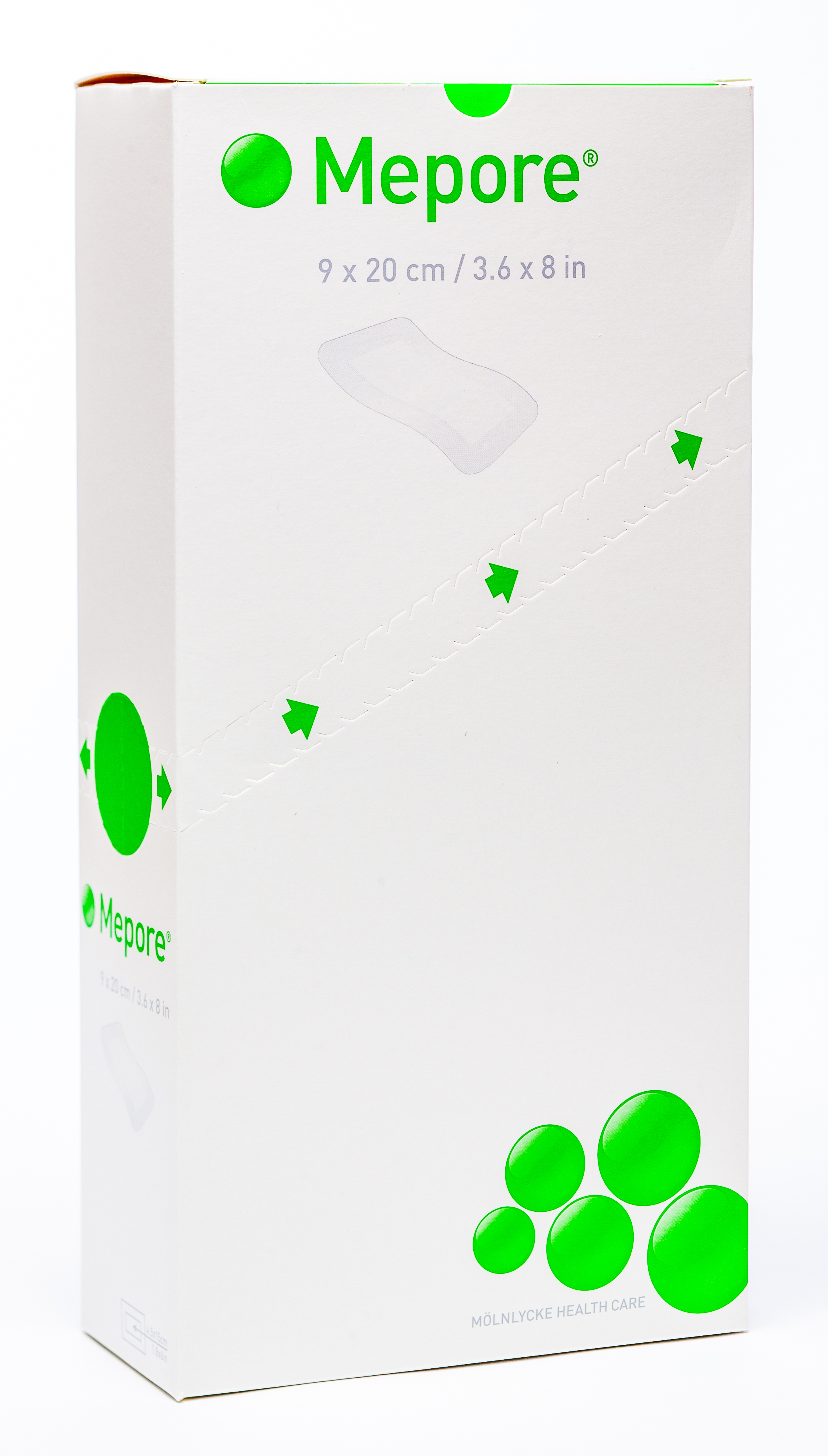 MEPORE 9 x 20cm, sterils pārsējs, 30 gab. - Produkta attēls 