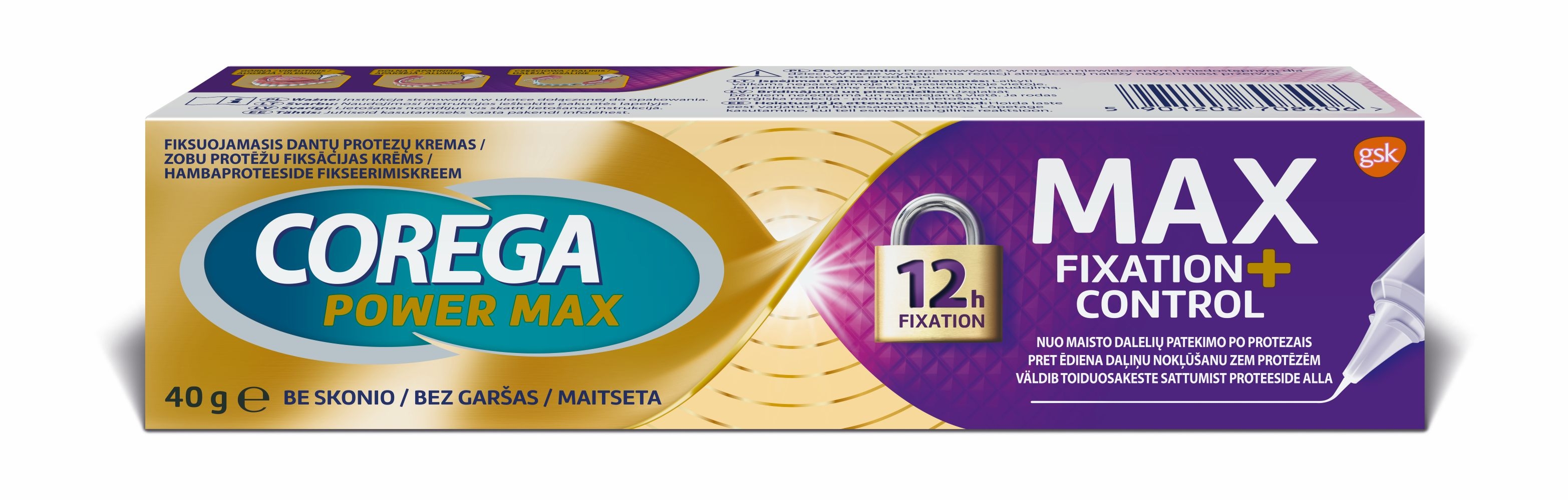 COREGA® Max Control krēms, 40 g - Produkta attēls 