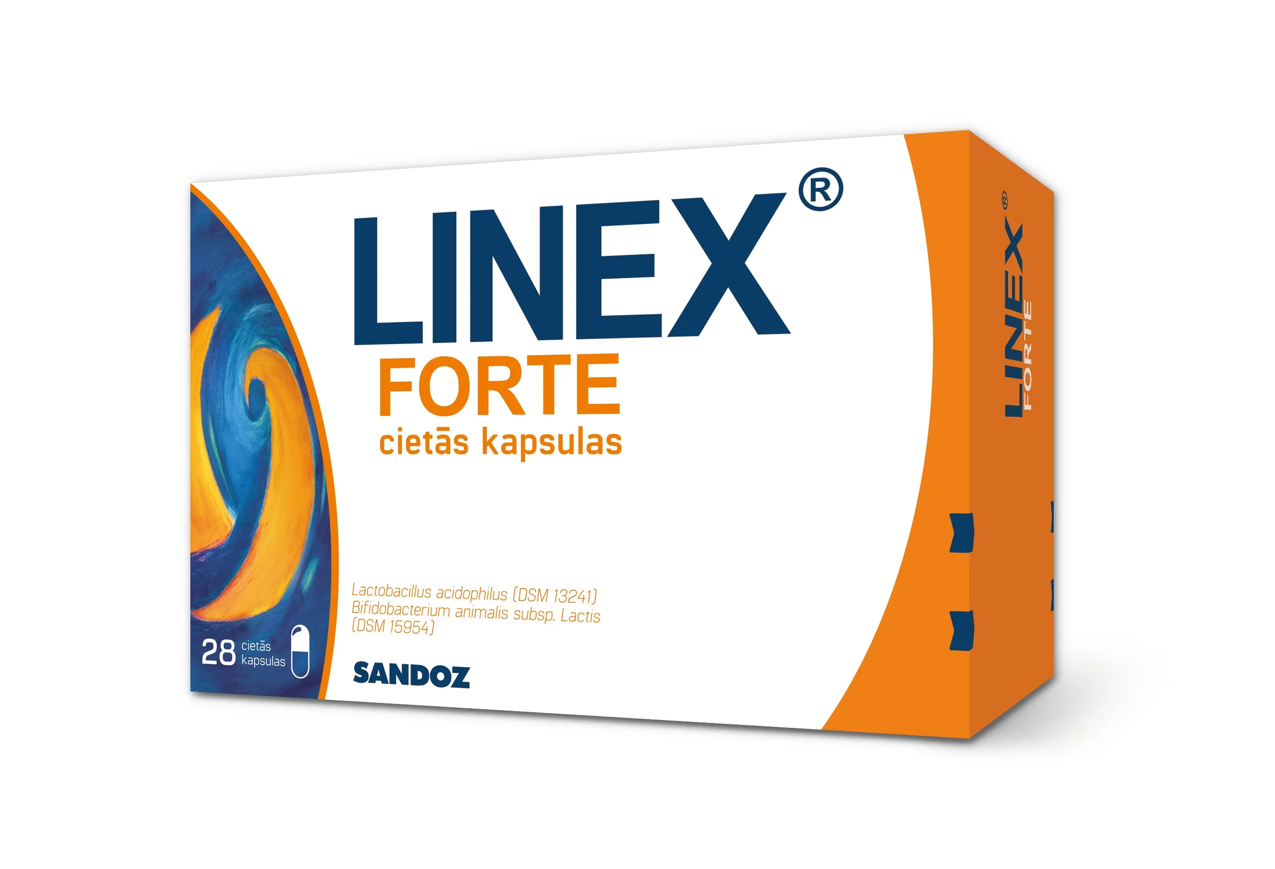 LINEX® Forte kapsulas, 28 gab. - Produkta attēls 