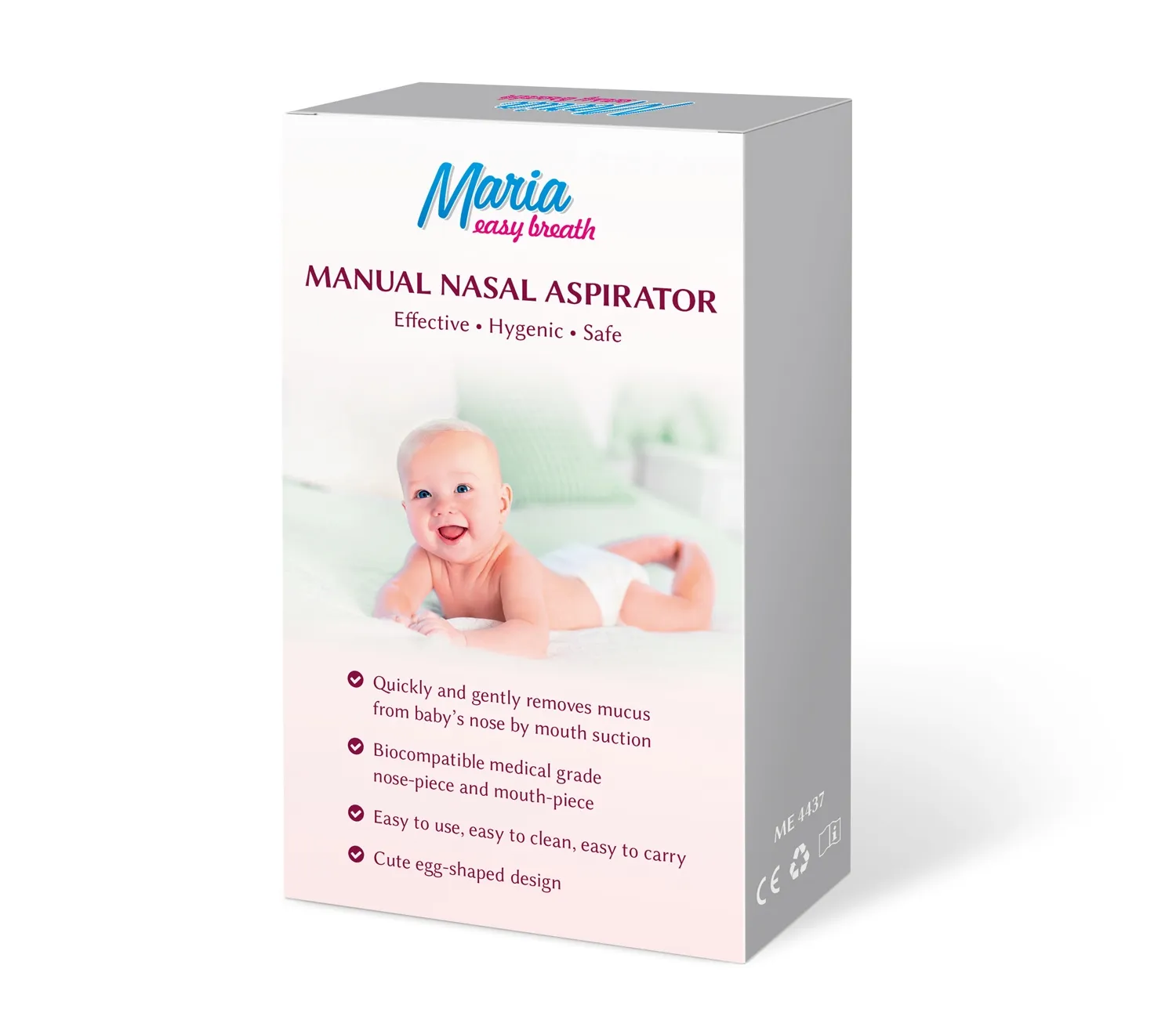 MARIA Easy Breath manuālais deguna aspirators - Produkta attēls 