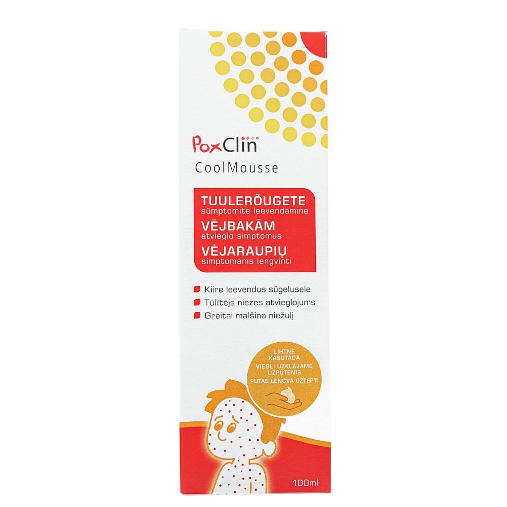 POXCILIN putas vējbaku simpt. mazināšanai, 100 ml - Produkta attēls 
