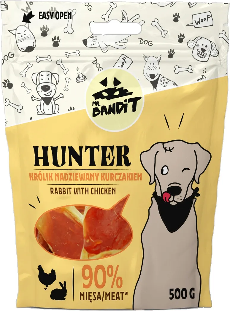 MR.BANDIT HUNTER TRUŠA AUSIS AR VISTU 500G - Produkta attēls 