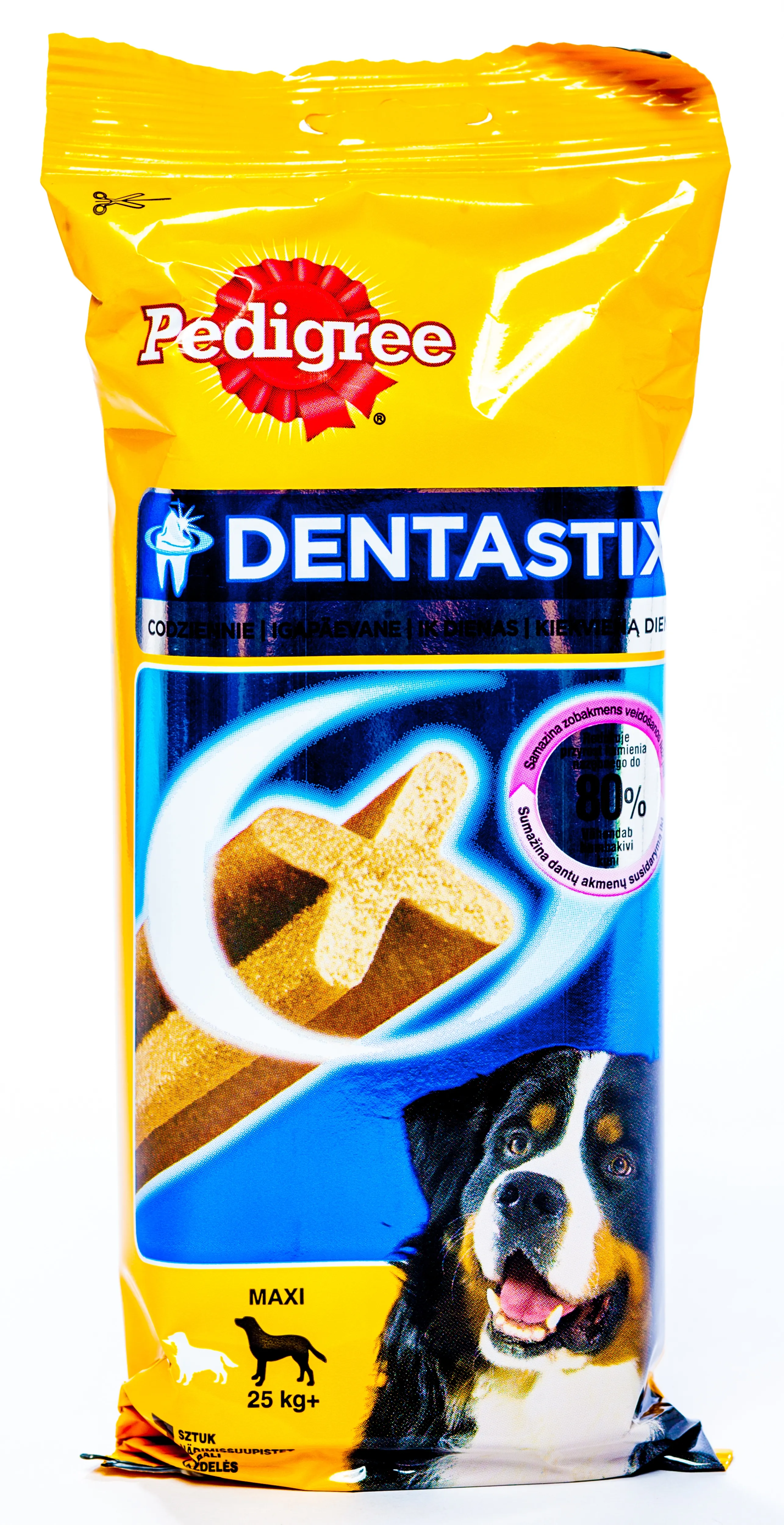 PEDIGREE SUŅU DENTASTIX KAULIŅŠ L 7GAB. 270G - Produkta attēls 