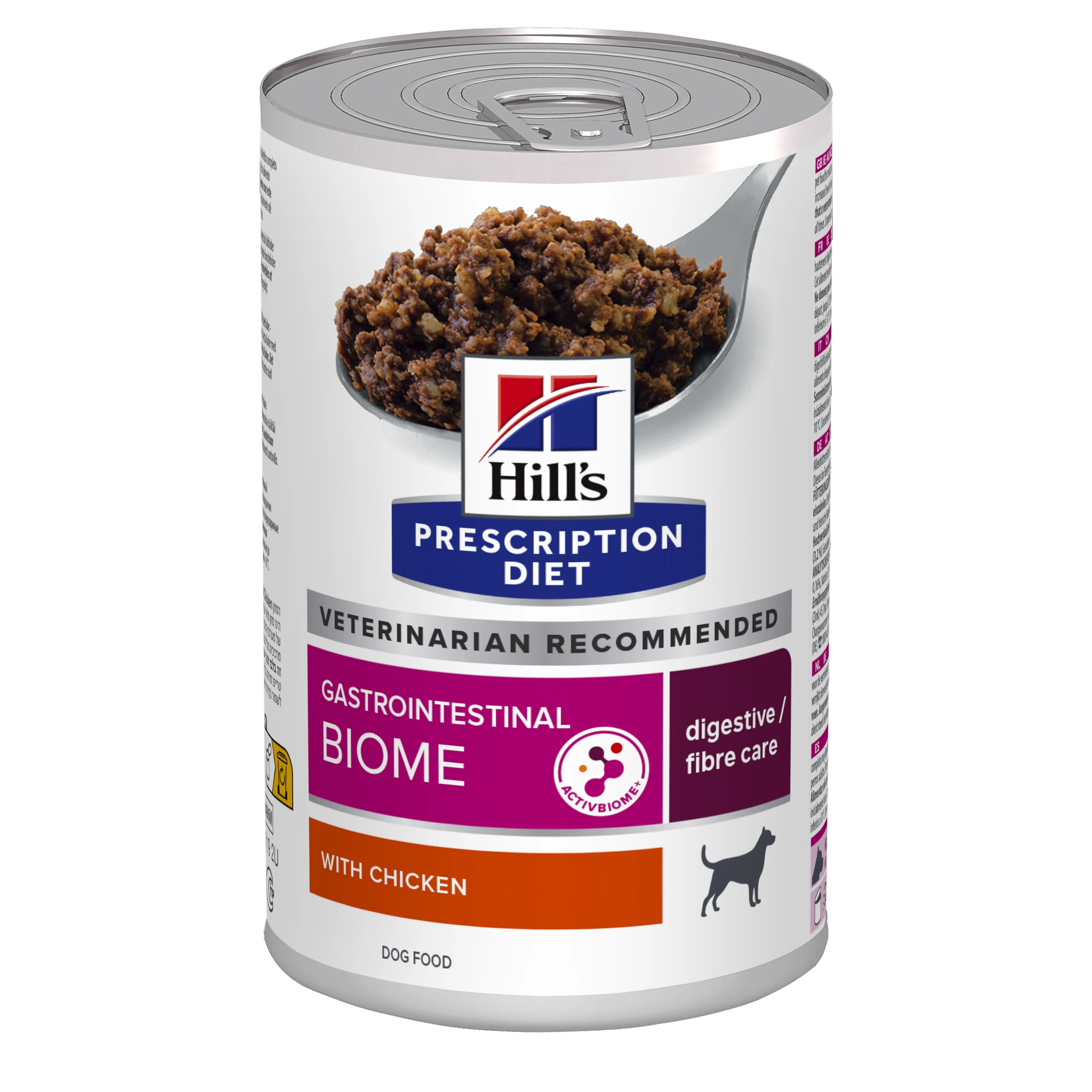 Hills PD suņu konservētā barība Gastrointestinal Biome vista 82g - Produkta attēls 