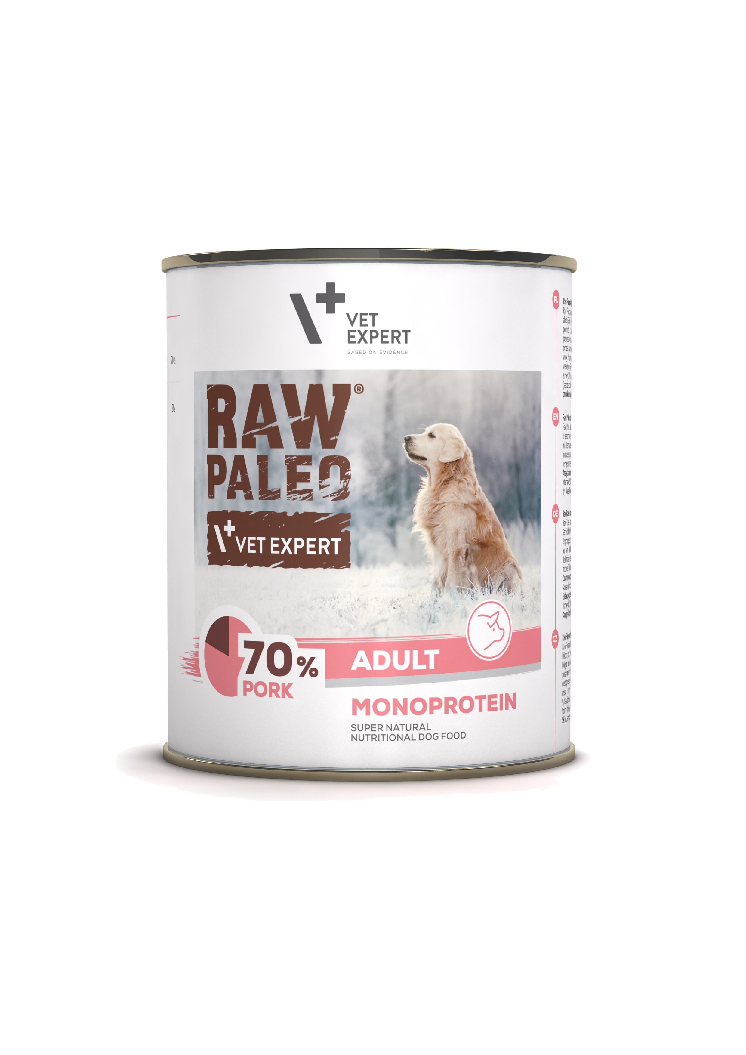 RAW PALEO SUŅU KONS CŪKGAĻA 800G - Produkta attēls 