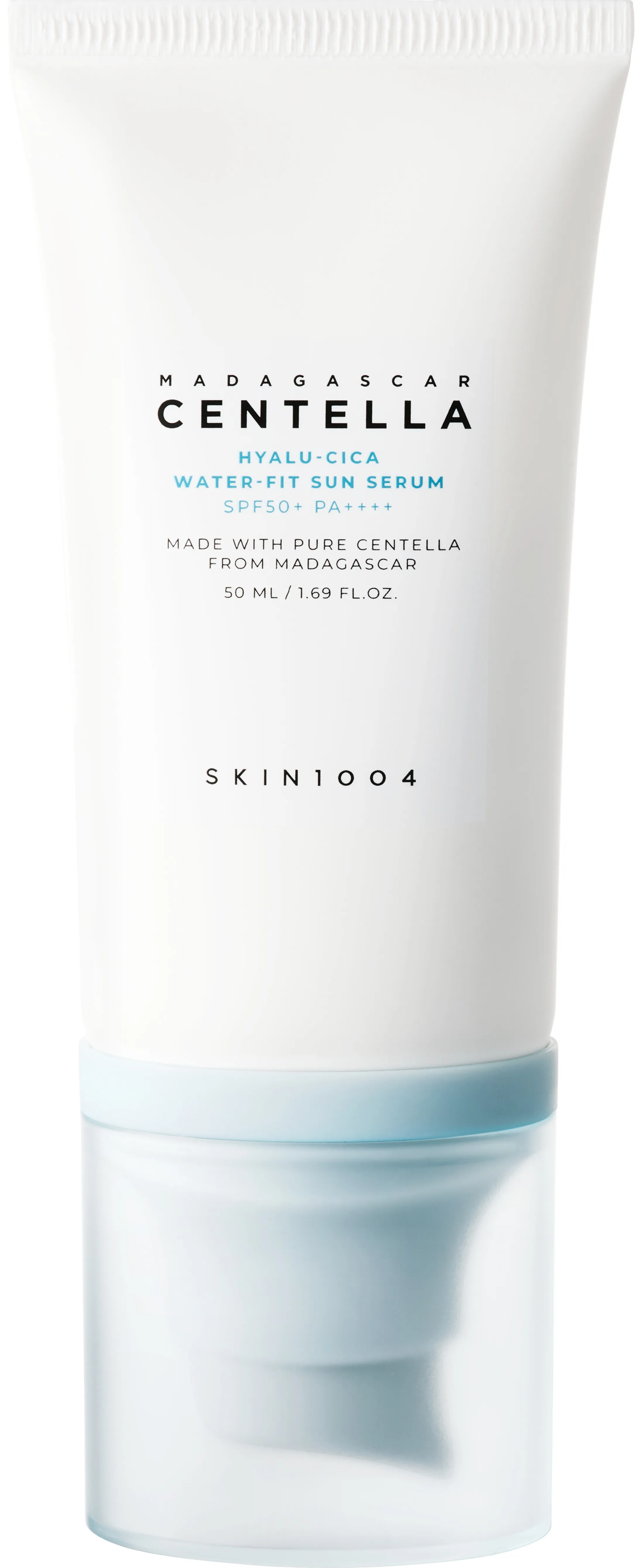 SKIN1004 Madagascar Centella Hyalu-Cica Water-Fit SPF 50 serums, 50 ml - Produkta attēls 